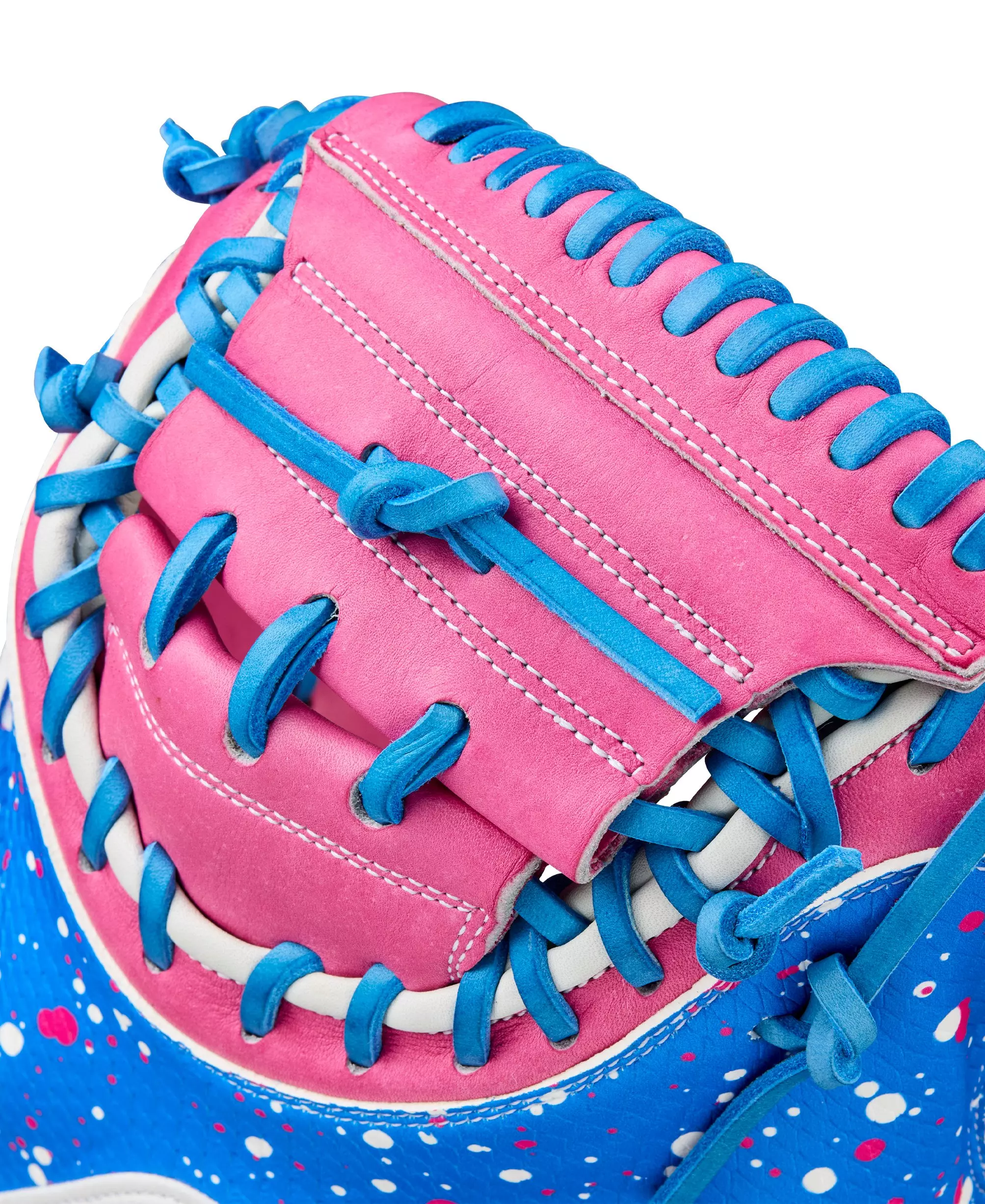 Wilson A2000 CM33SS 33” Love the Moment Baseball Catcher’s Mitt 2025 - BLUE/PINK