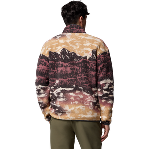 Columbia Men's Helvetia II Printed Half Snap Fleece Pullover