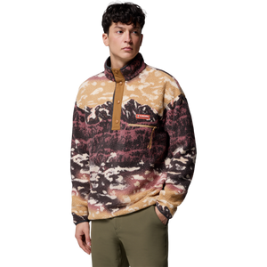 Columbia Men's Helvetia II Printed Half Snap Fleece Pullover