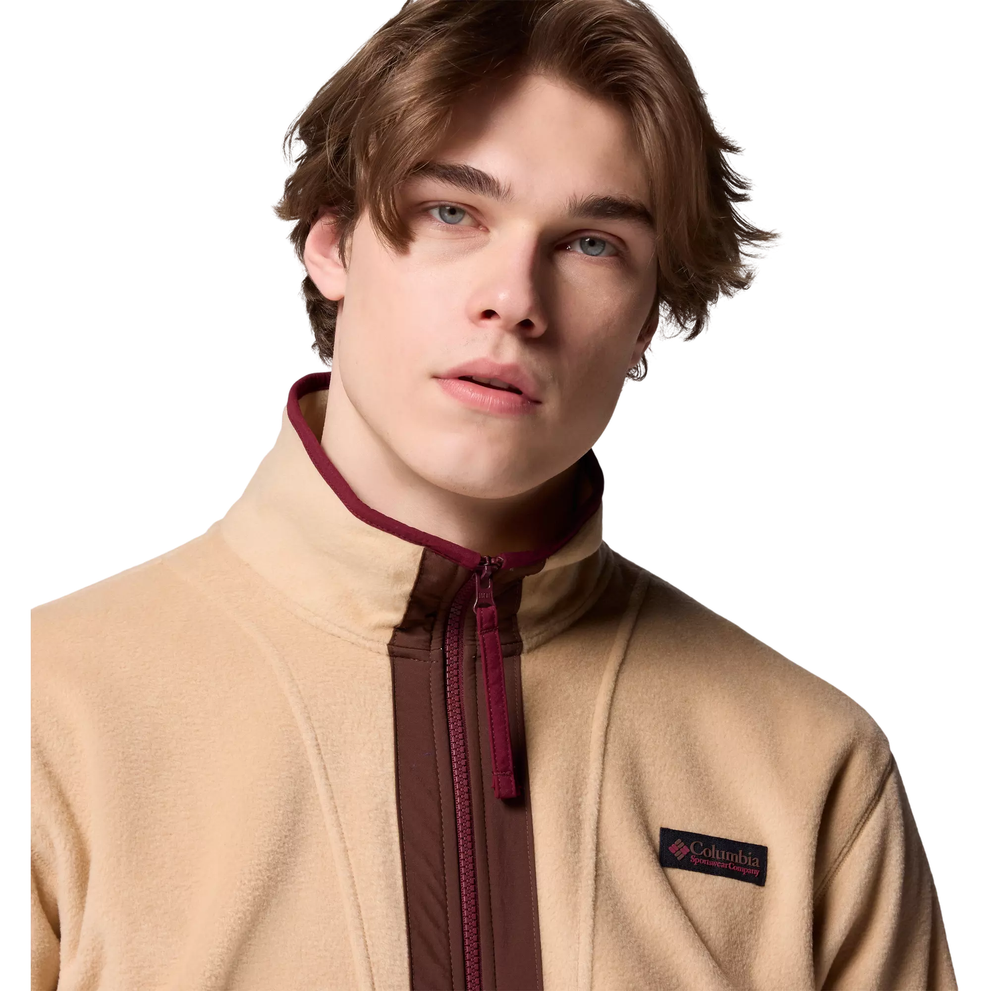 Columbia Men's Backbowl II Fleece Jacket - TAN