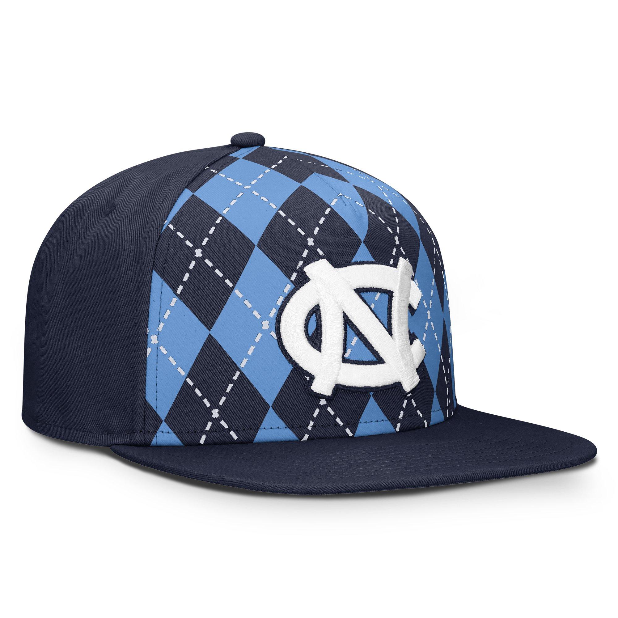 47 University of North Carolina Tar Heels Argyle Pro Navy Snapback Hat