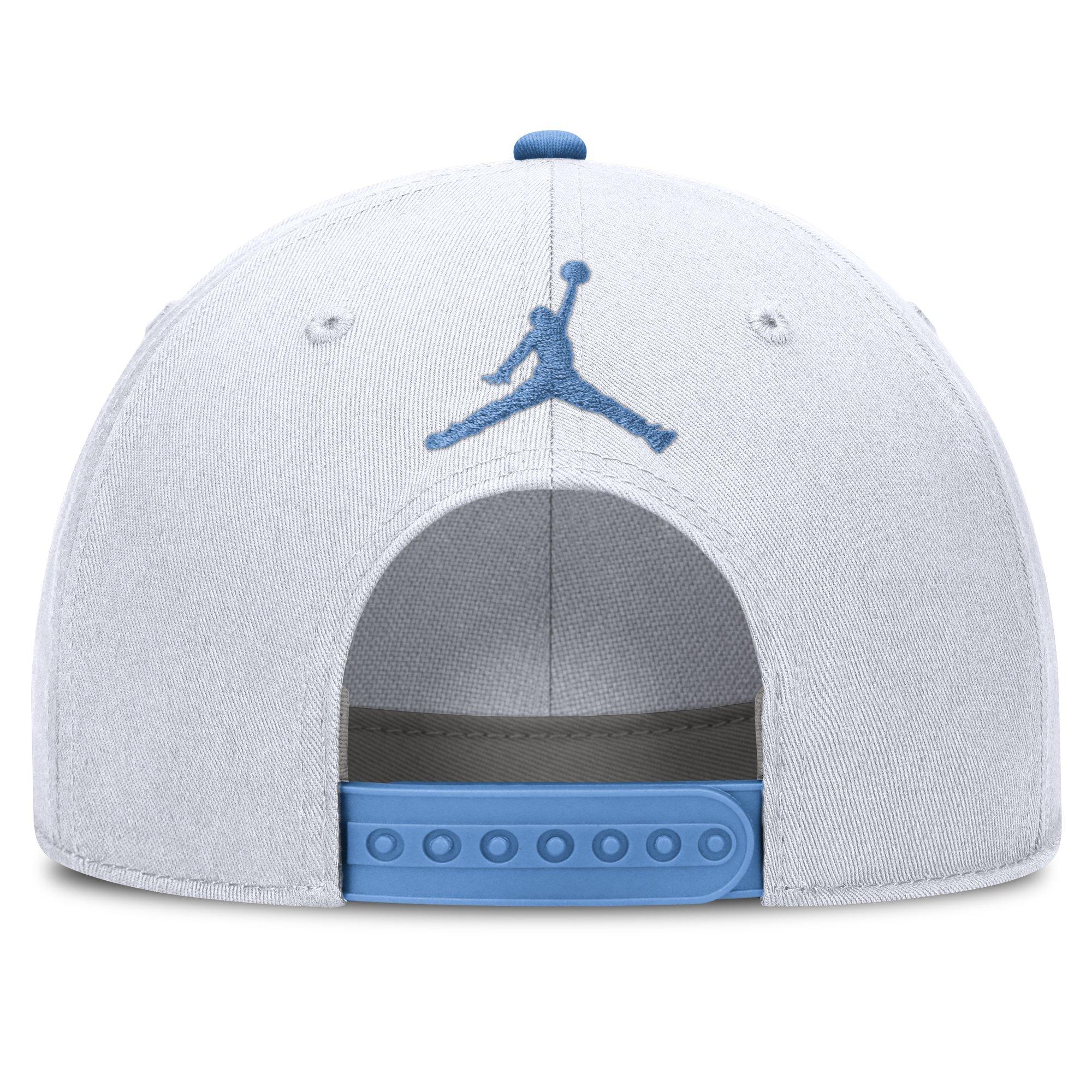 '47 University of North Carolina Tar Heels White/Light Blue Argyle Adjustable Hat
