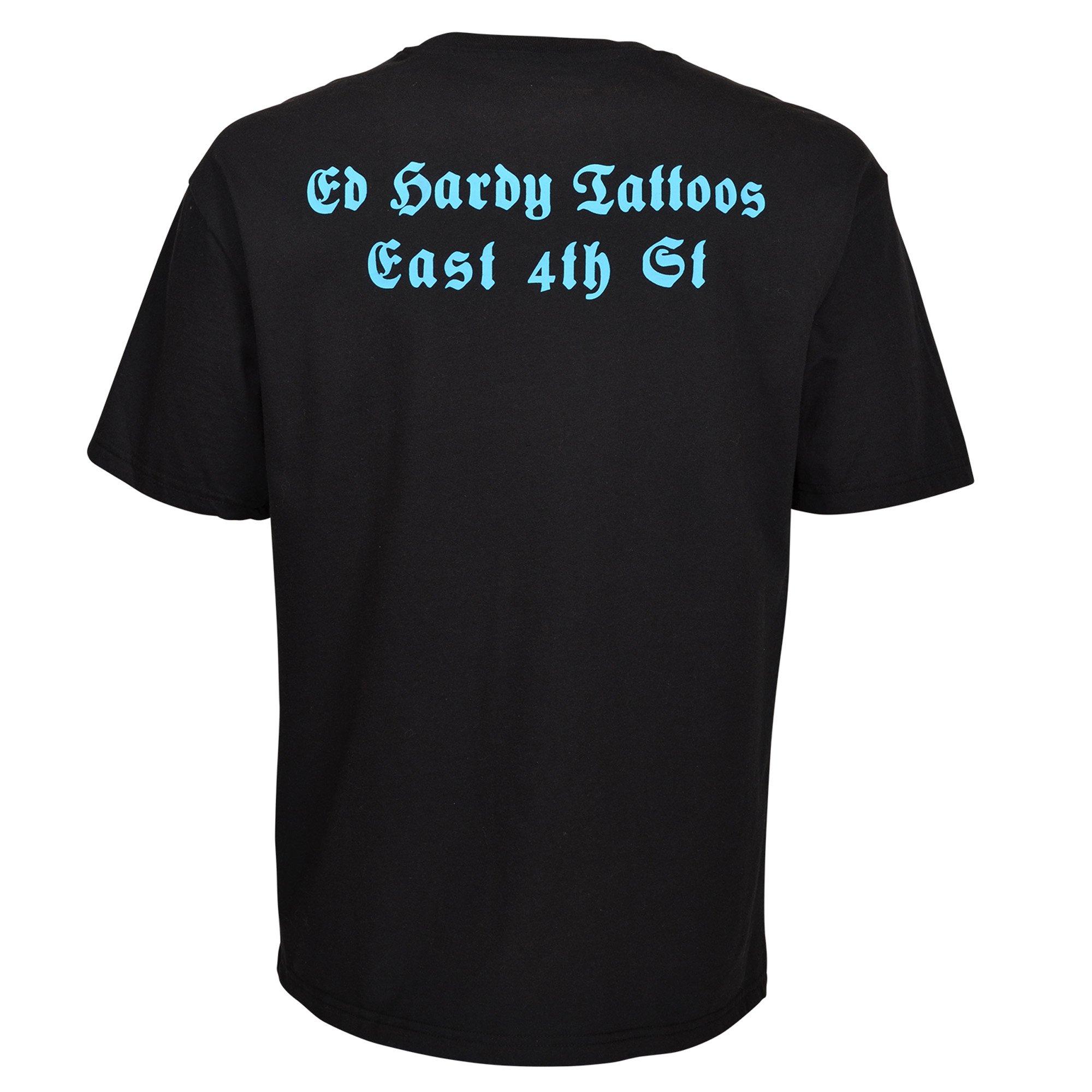 Ed Hardy Men's Fire Lord SST Tee - BLACK Thumbnail View 2