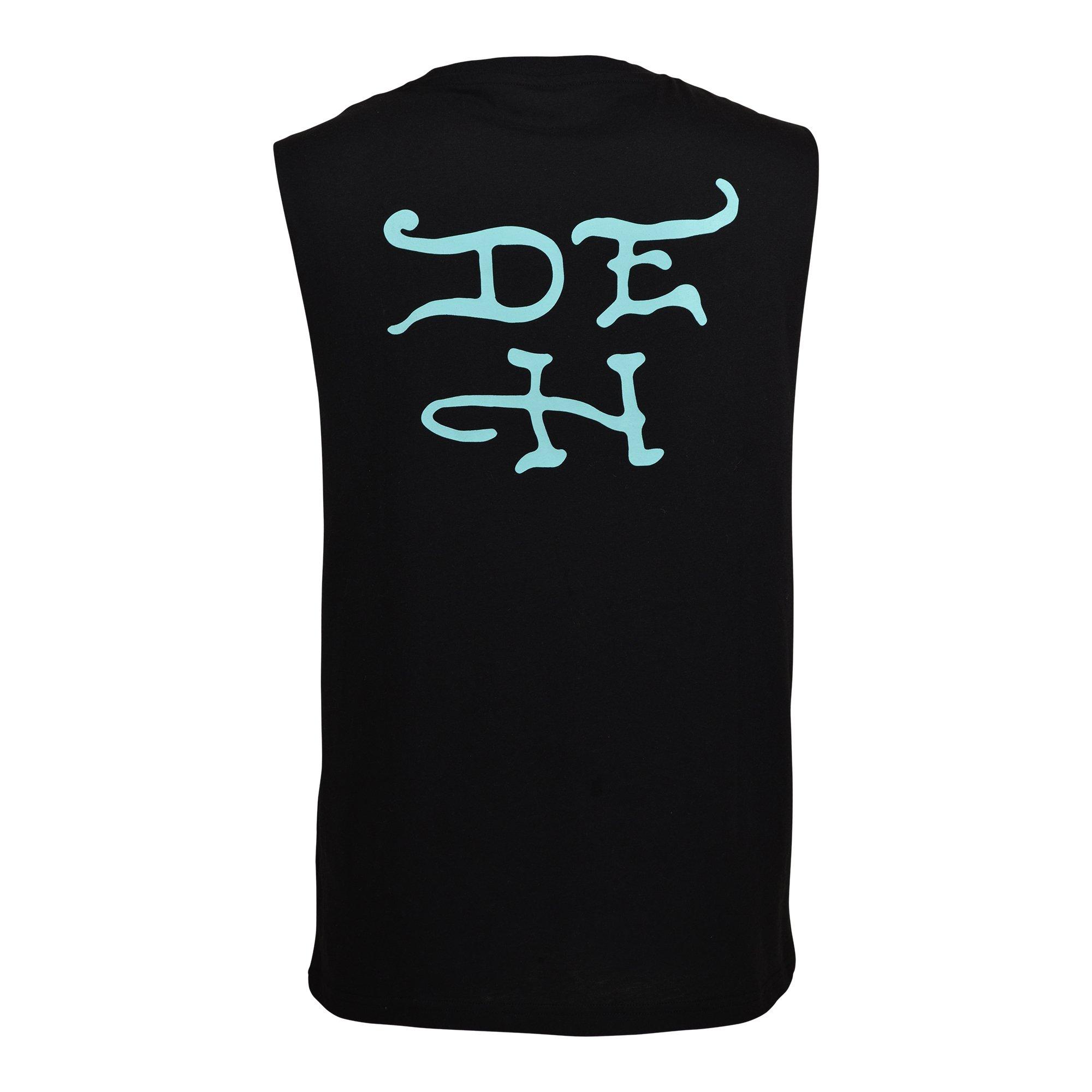 Ed Hardy Men's Eagle Muscle Tank Top - BLACK Thumbnail View 2