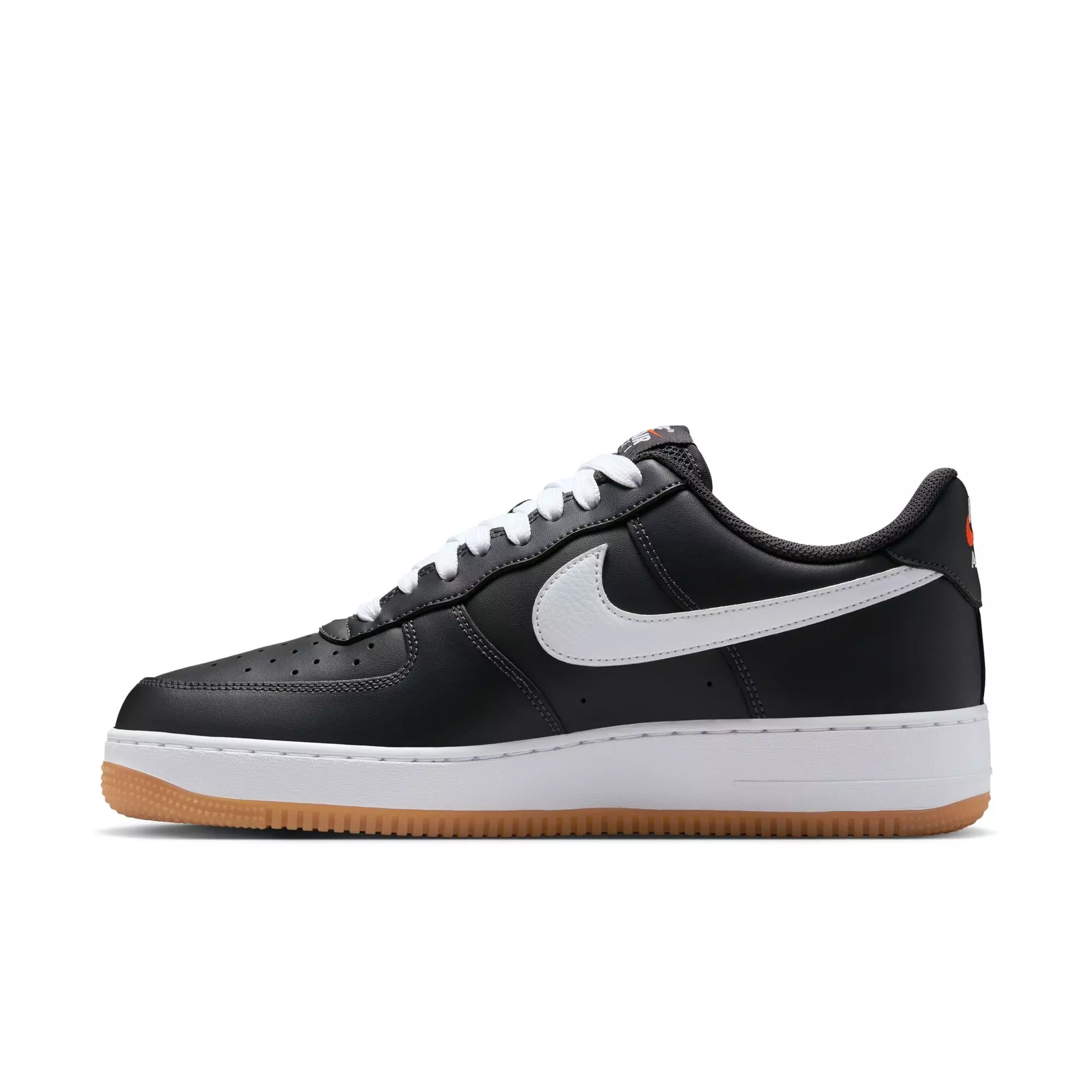 Nike Air Force 1 '07 LV8 "Anthracite/White/Gum Yellow" Men's Shoe - ANTHRACITE