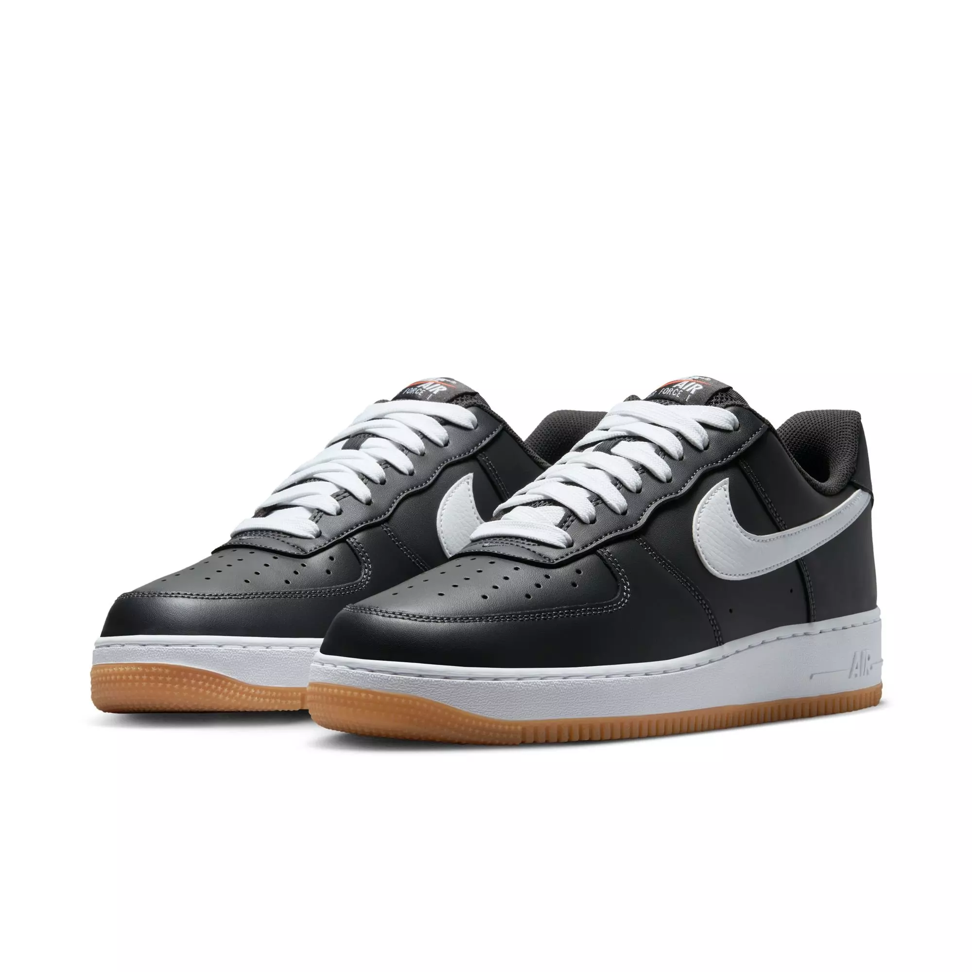 Nike Air Force 1 '07 LV8 "Anthracite/White/Gum Yellow" Men's Shoe - ANTHRACITE