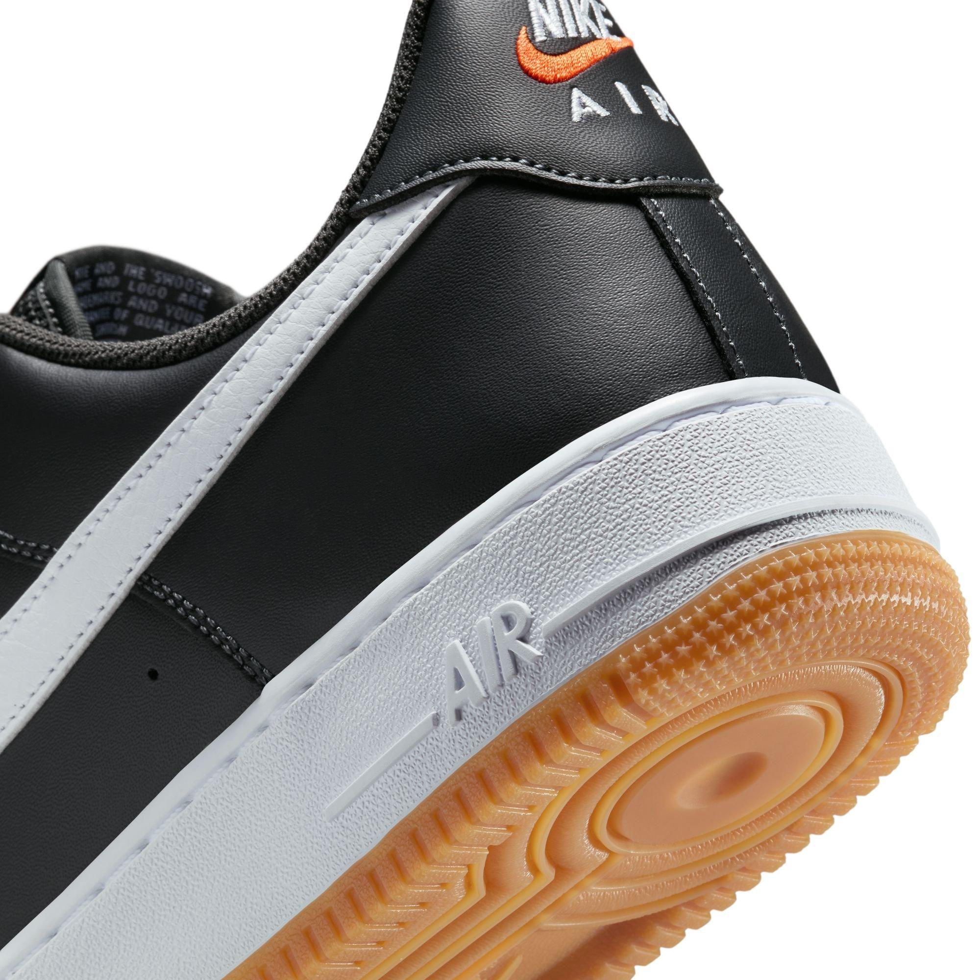 Nike Air Force 1 '07 LV8 "Anthracite/White/Gum Yellow" Men's Shoe - ANTHRACITE Thumbnail View 10