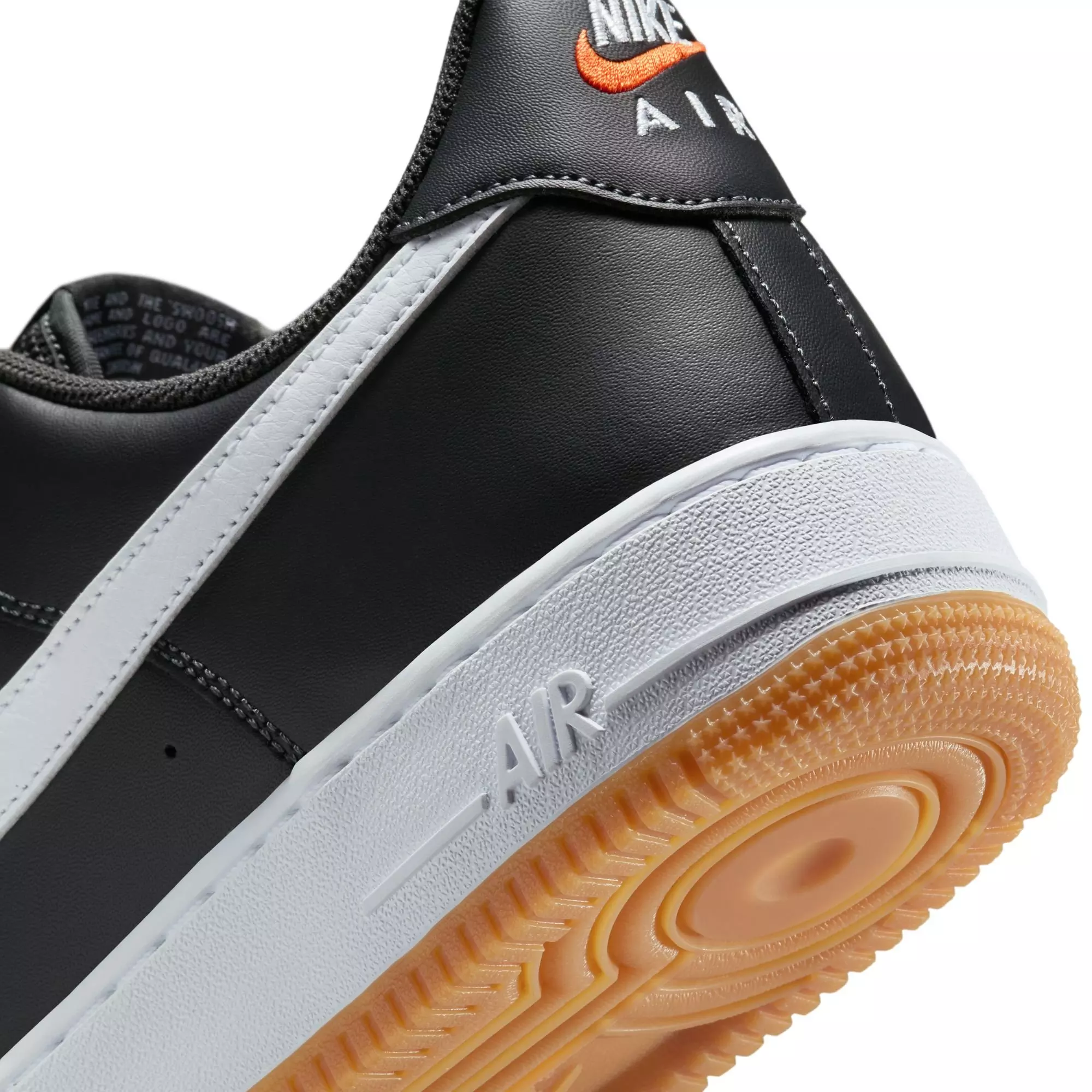 Nike Air Force 1 '07 LV8 "Anthracite/White/Gum Yellow" Men's Shoe - ANTHRACITE
