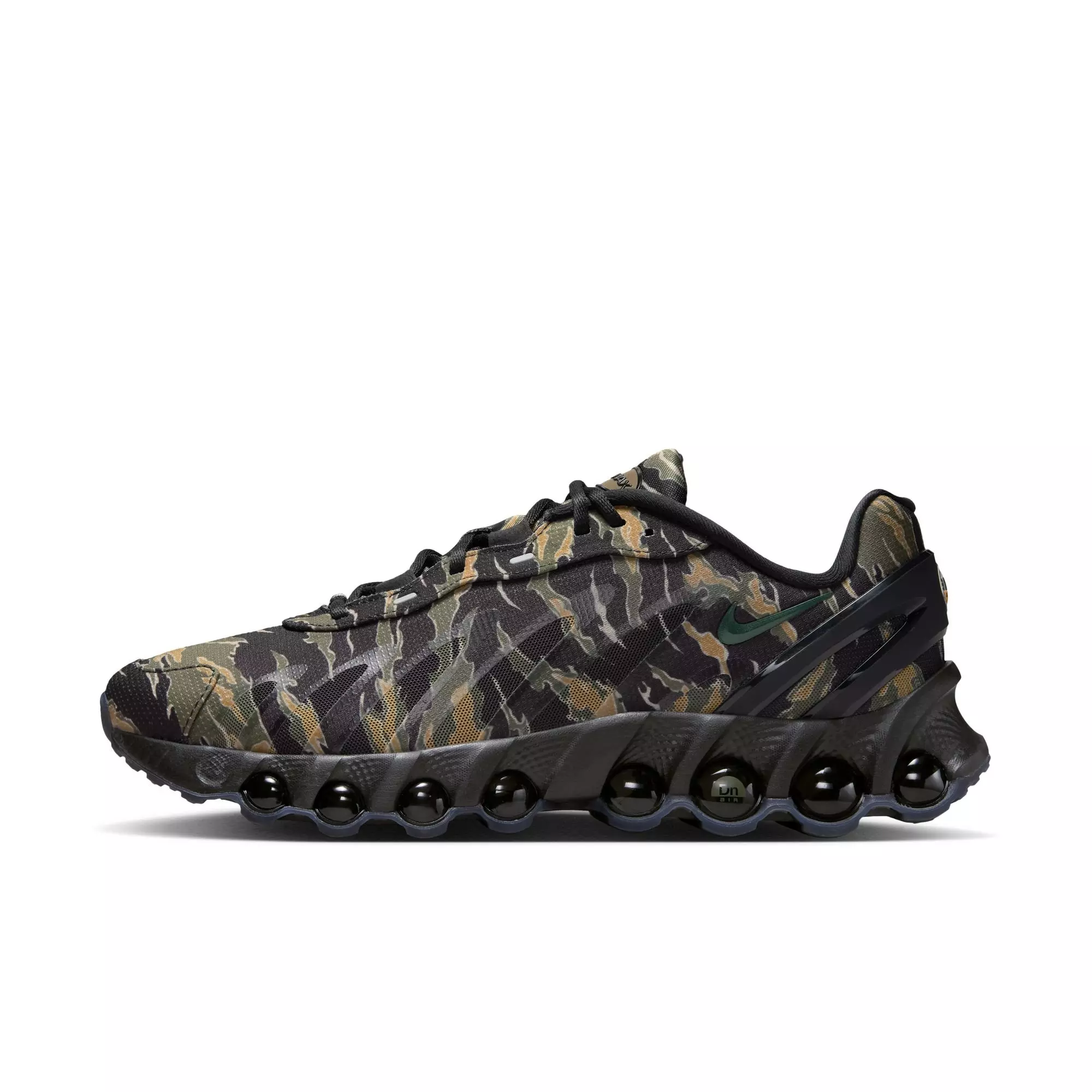 Nike Air Max Dn8 Premium "Medium Olive/Black/Flt Gold" Men's Shoe - CAMO/BLACK