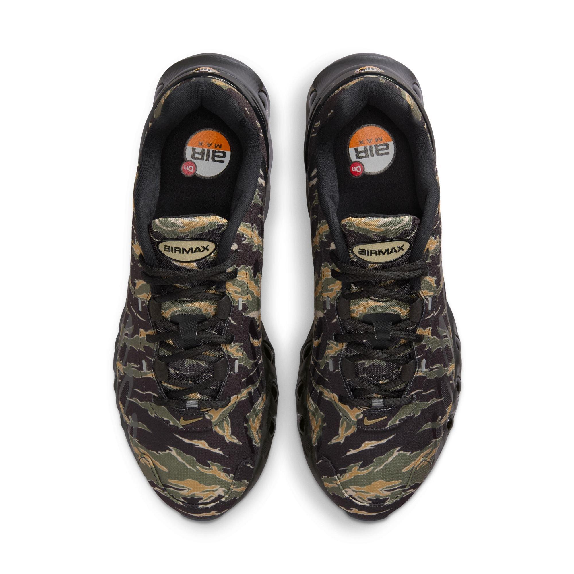 Nike Air Max Dn8 Premium "Medium Olive/Black/Flt Gold" Men's Shoe - CAMO/BLACK Thumbnail View 6