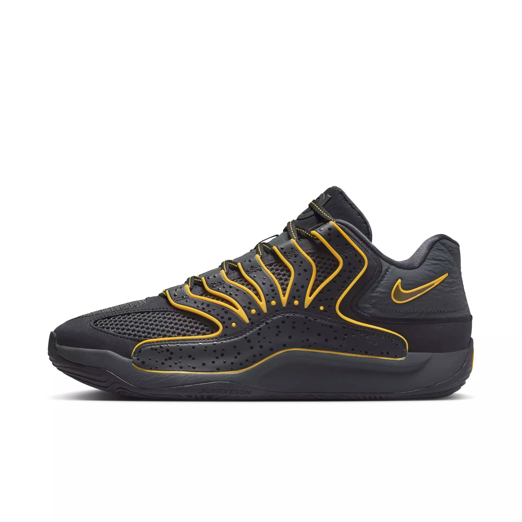 Nike KD18 "New Dawn" Men's Basketball Shoe - BLACK/UNIVERSITY GOLD/ANTHRACITE