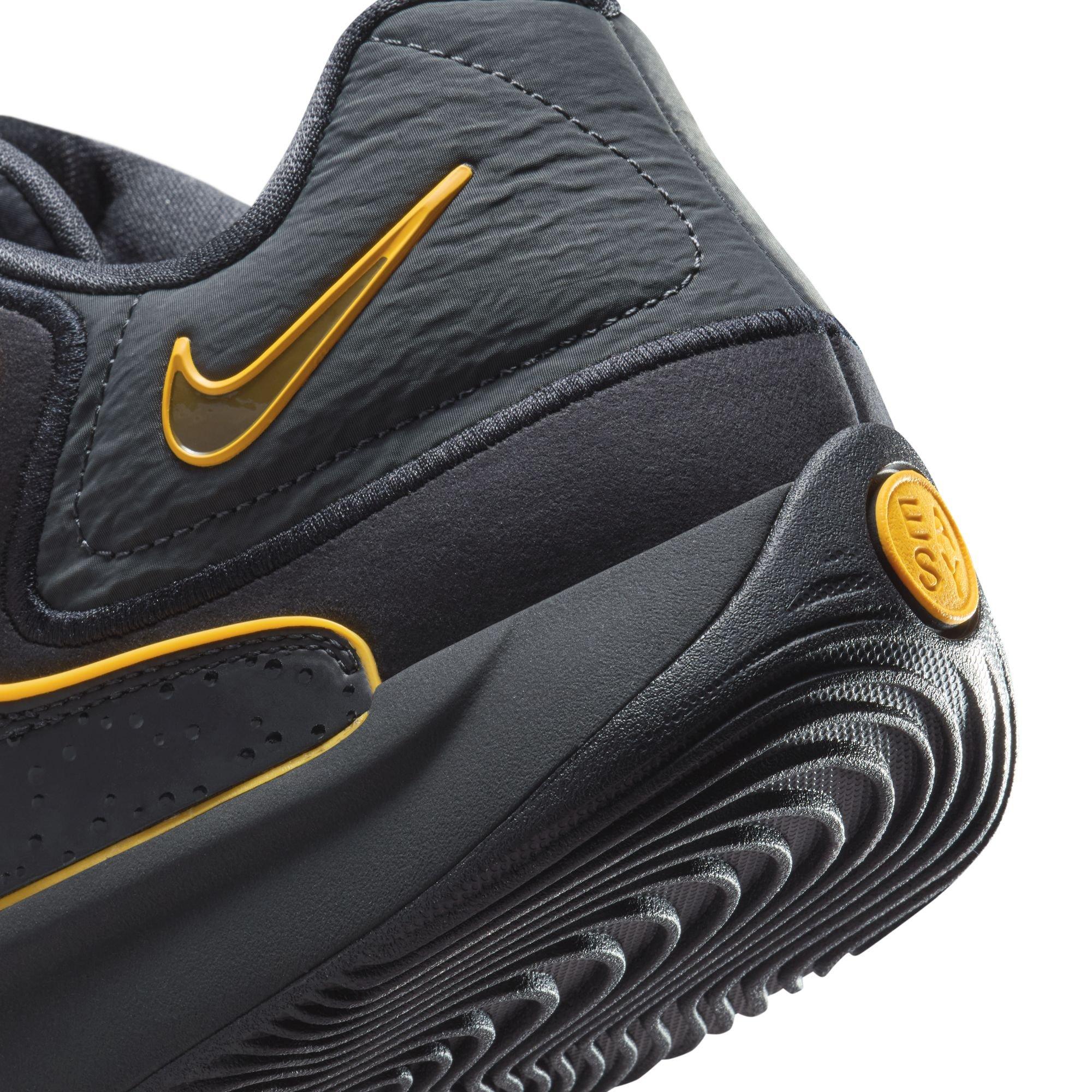 Nike KD18 "New Dawn" Men's Basketball Shoe - BLACK/UNIVERSITY GOLD/ANTHRACITE Thumbnail View 5