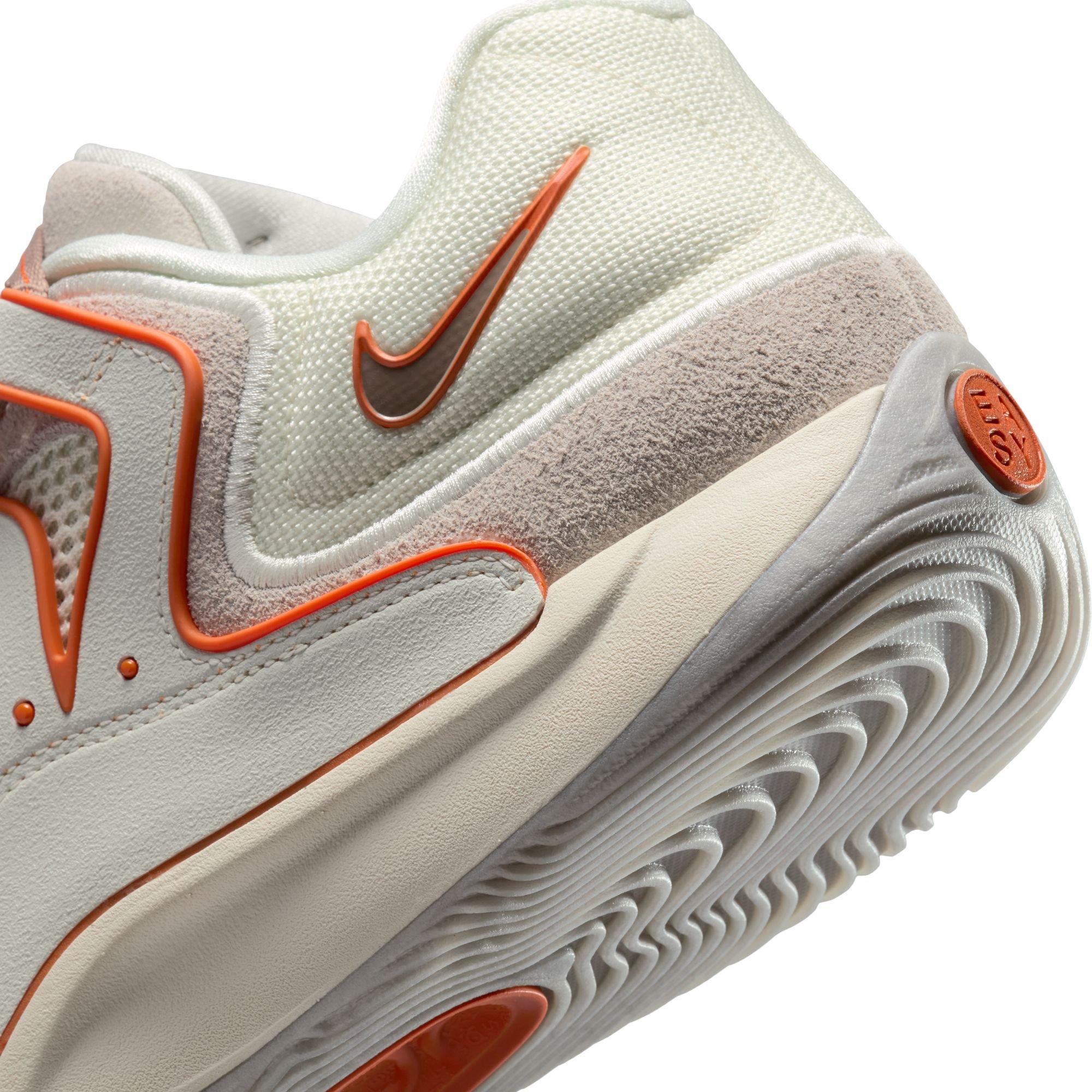 Nike KD18 "Rise" Men's Basketball Shoe - SOFT PEARL/CAMPFIRE ORANGE/LIGHT BONE Thumbnail View 5