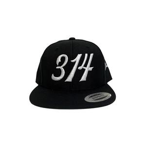 Effectus St. Louis 314 Snapback Hat-Black