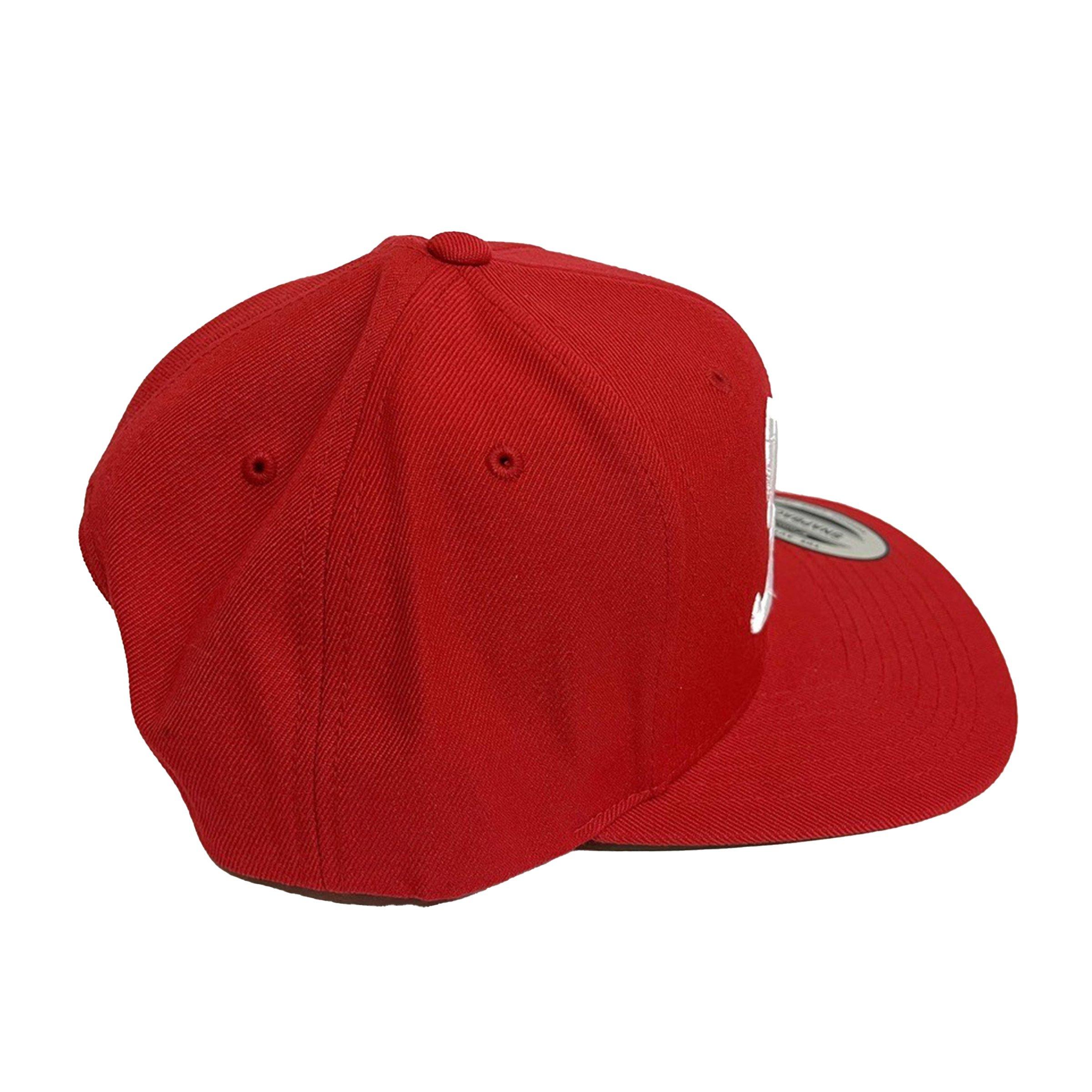 Effectus St. Louis 314 Snapback Hat-Red - RED Thumbnail View 5