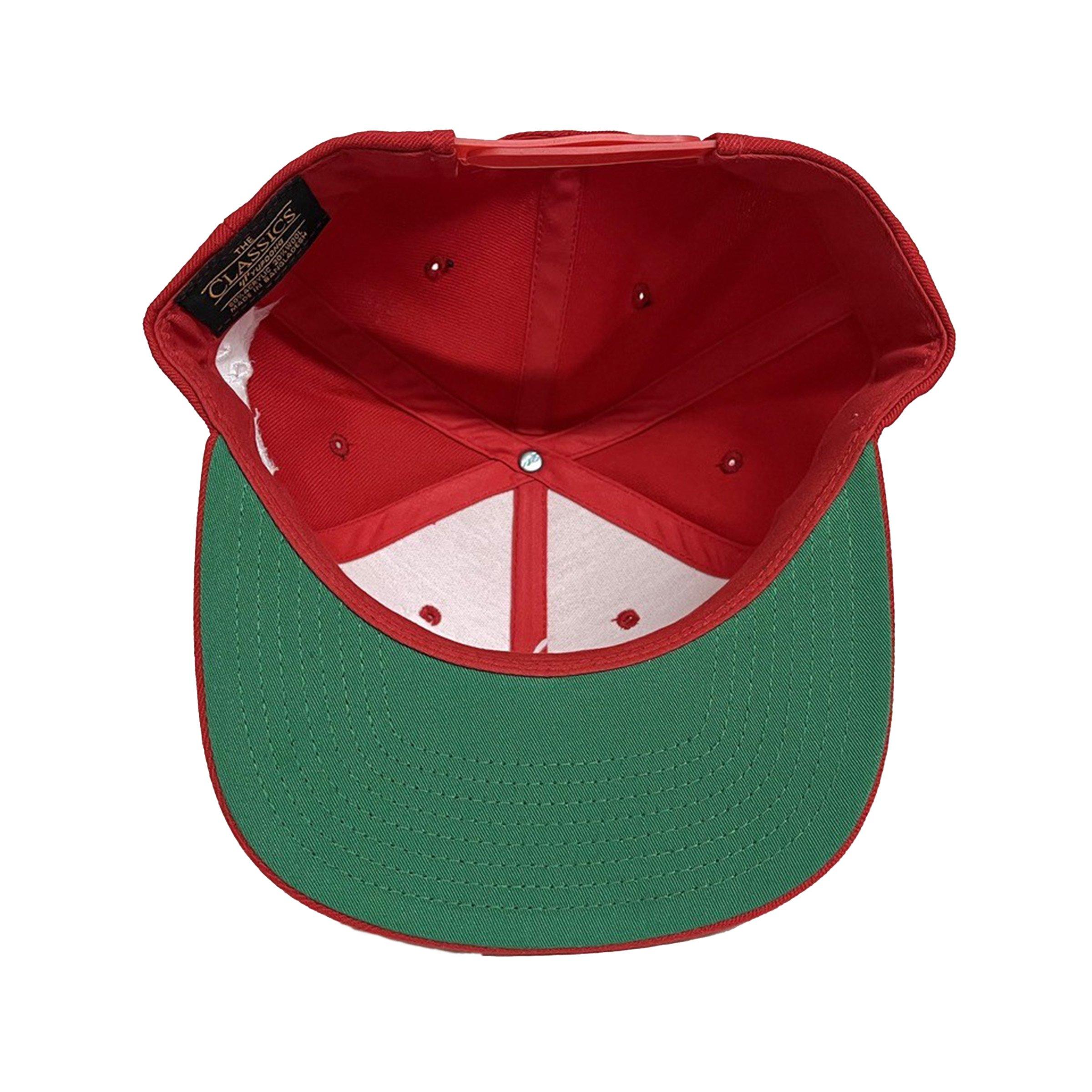 Effectus St. Louis 314 Snapback Hat-Red - RED Thumbnail View 4