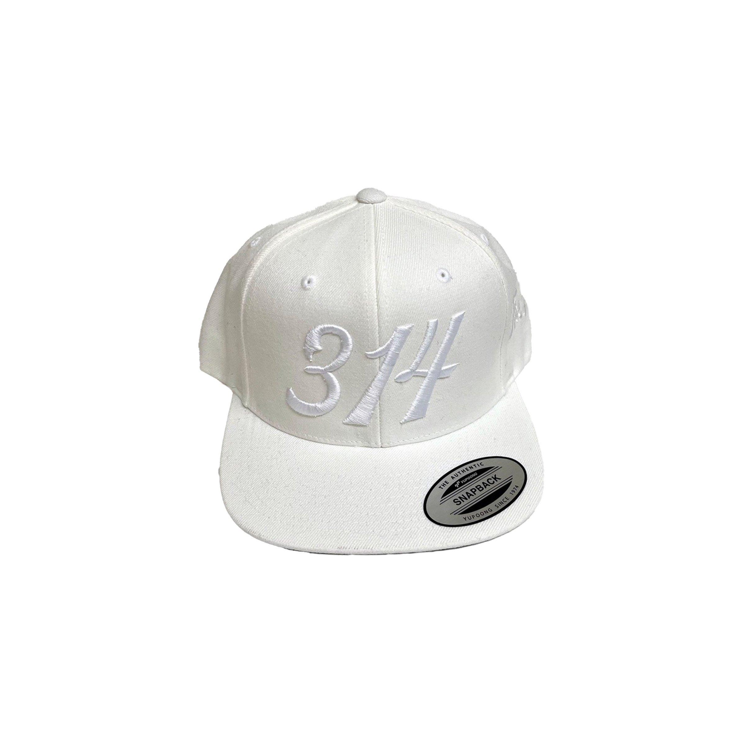 Effectus St. Louis 314 Snapback Hat-White - WHITE Thumbnail View 1