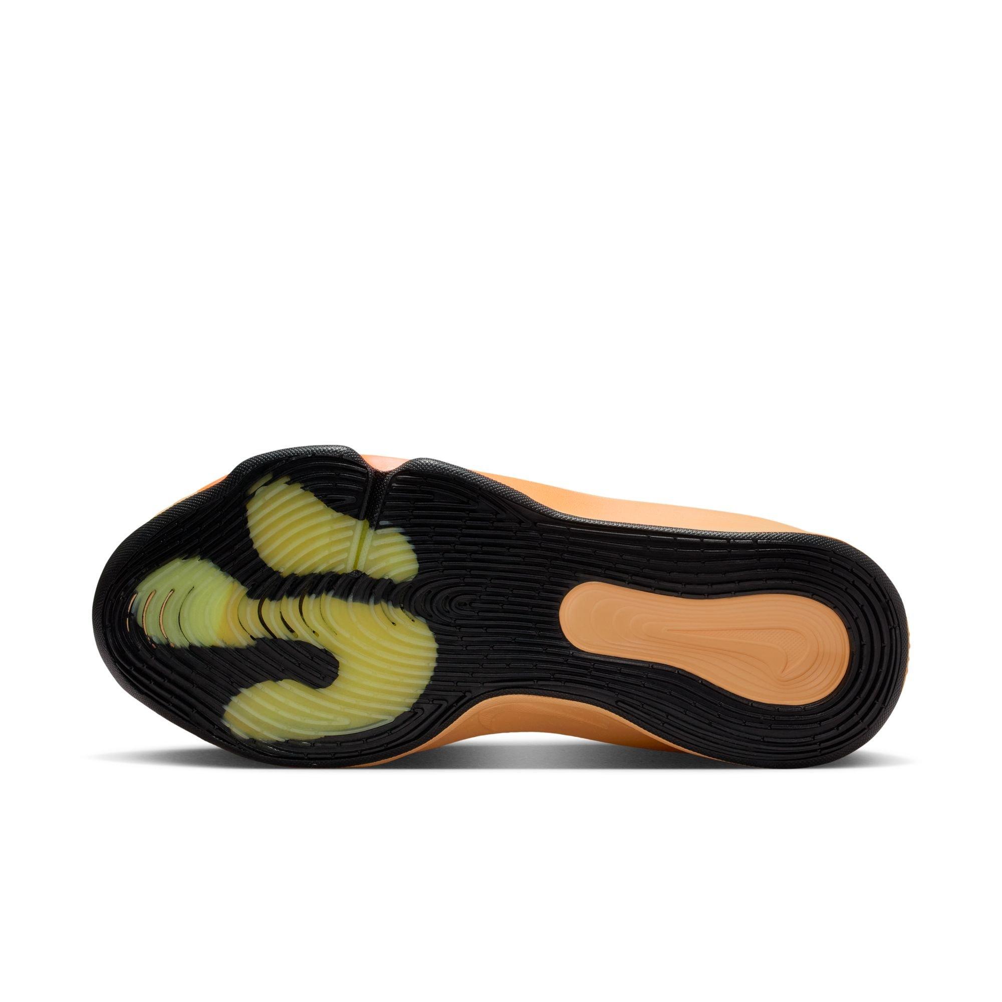 Nike G.T. Hustle 3 "Wemby" Men's Basketball Shoe - MELON TINT/BARELY VOLT/BLACK Thumbnail View 11