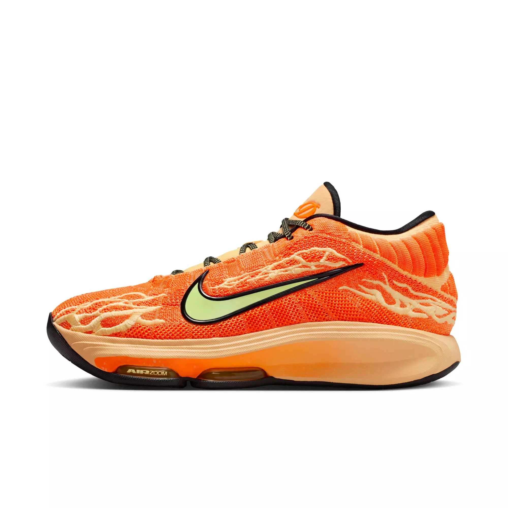 Nike G.T. Hustle 3 "Wemby" Men's Basketball Shoe - MELON TINT/BARELY VOLT/BLACK