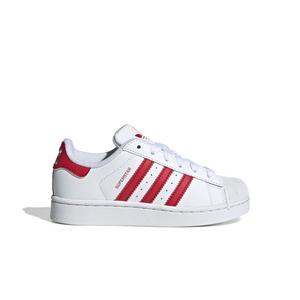 adidas Originals Superstar II "White/Better Scarlet" Preschool Boys' Shoe