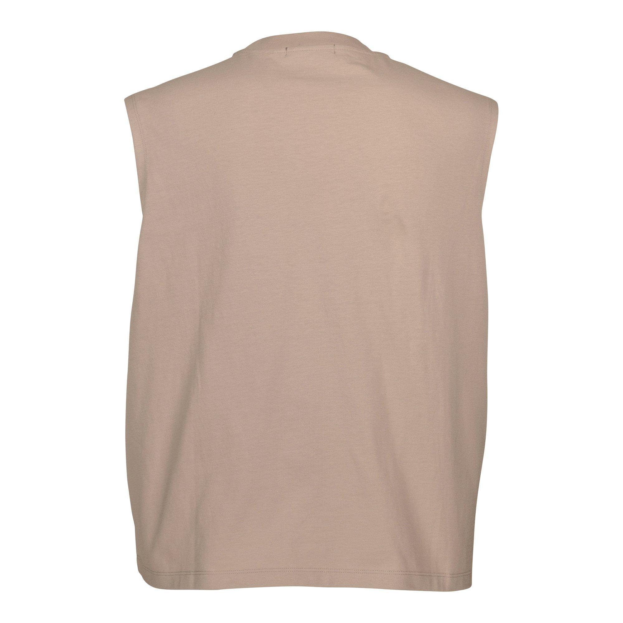 Von Dutch Men's Embellish Tattoo Ancient Scroll Muscle Shirt - TAN Thumbnail View 2