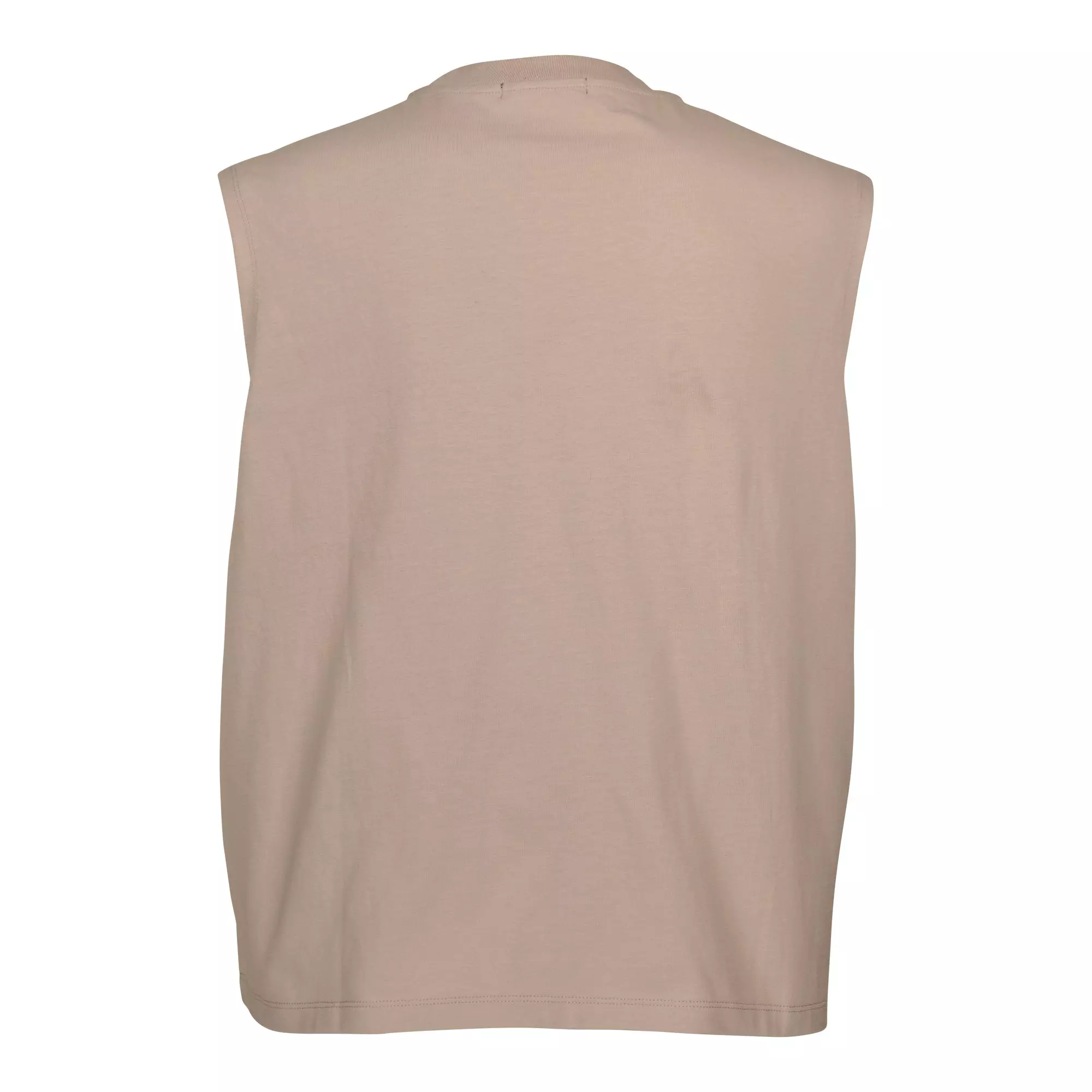 Von Dutch Men's Embellish Tattoo Ancient Scroll Muscle Shirt - TAN