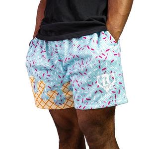 Baseball Lifestyle 101 Men's Ice Cream Shorts - Cotton Candy