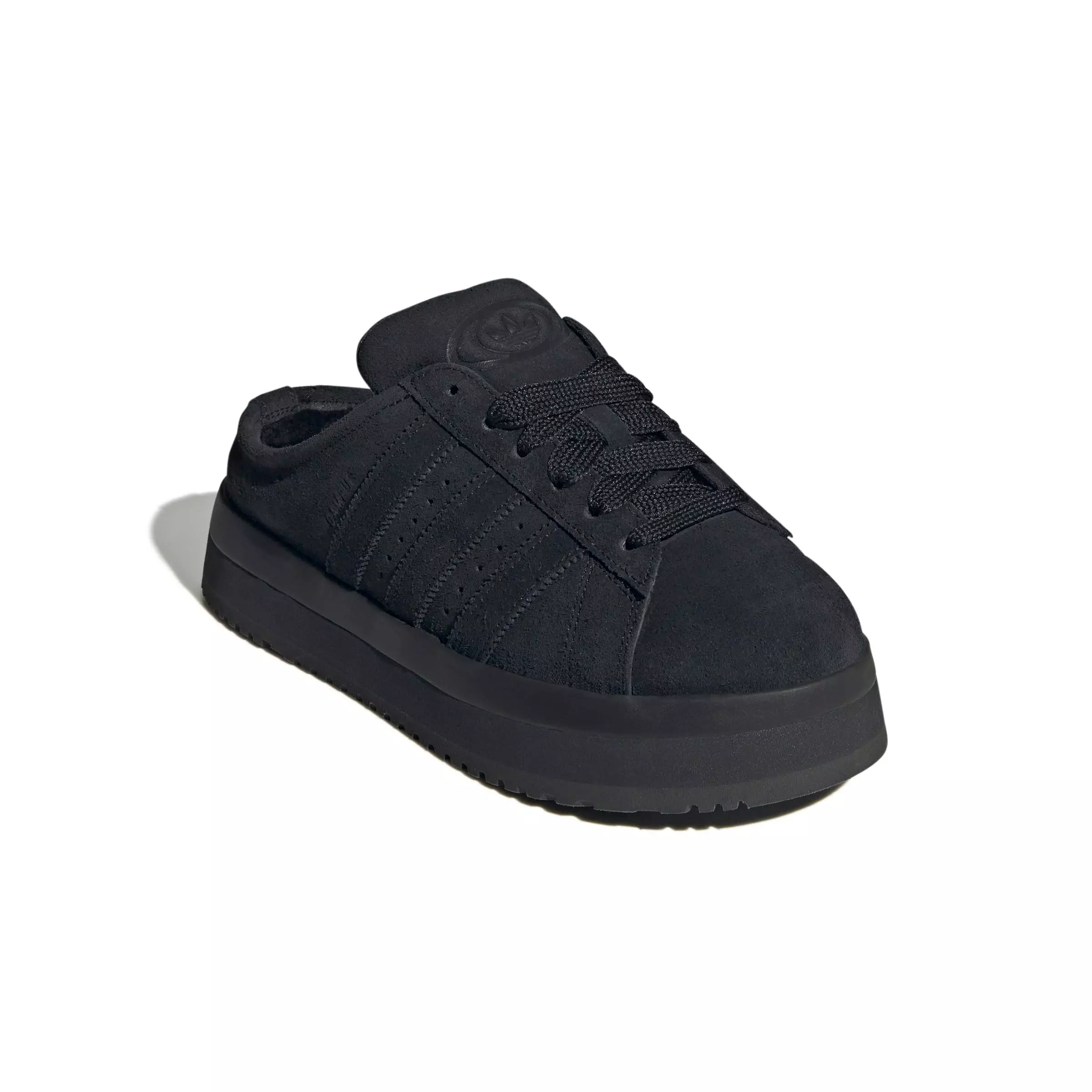 adidas Originals Campus 00s "Core Black/Carbon" Women's Mule - BLACK