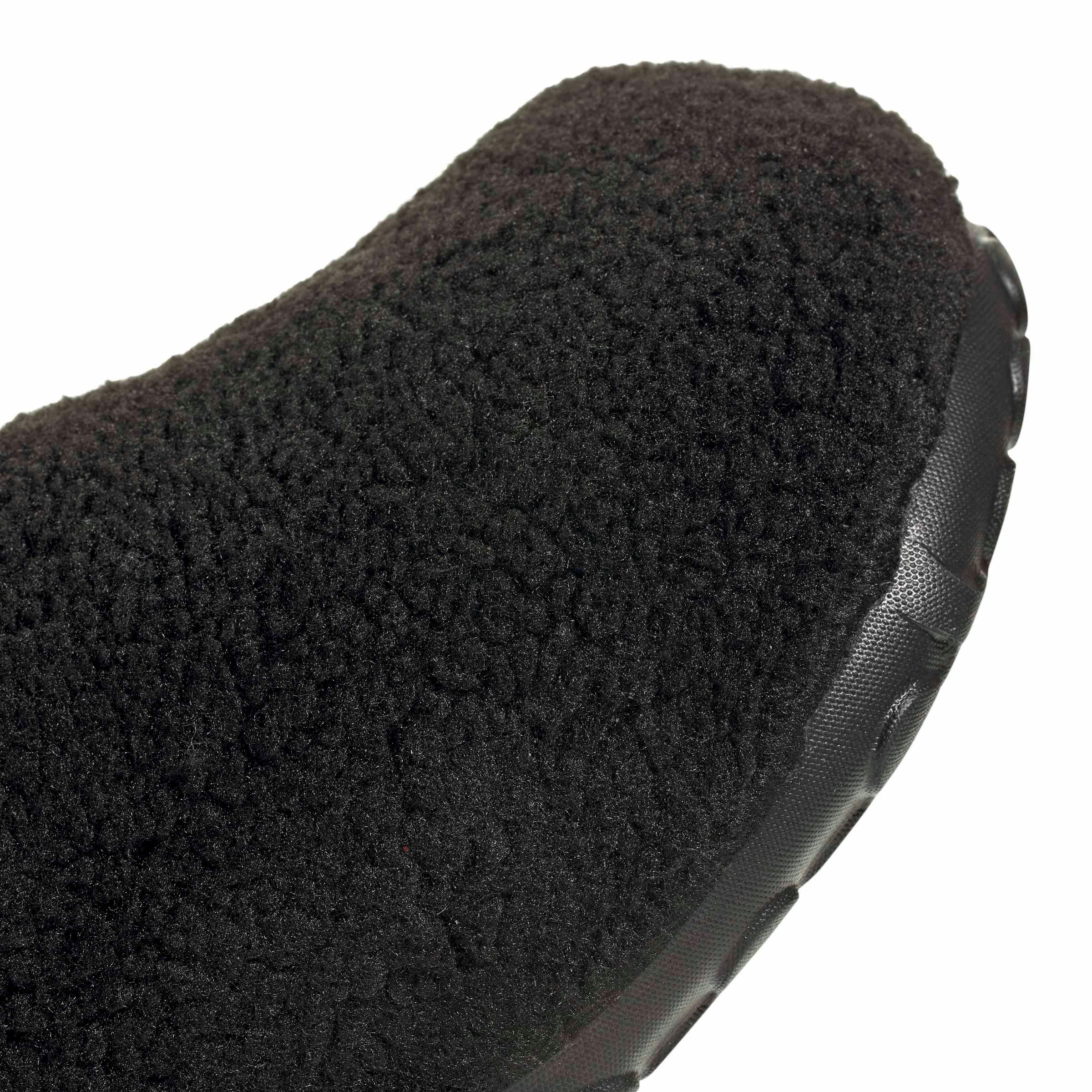 adidas Originals adiFOM Stan Smith Fur "Core Black" Women's Mule - BLACK Thumbnail View 4