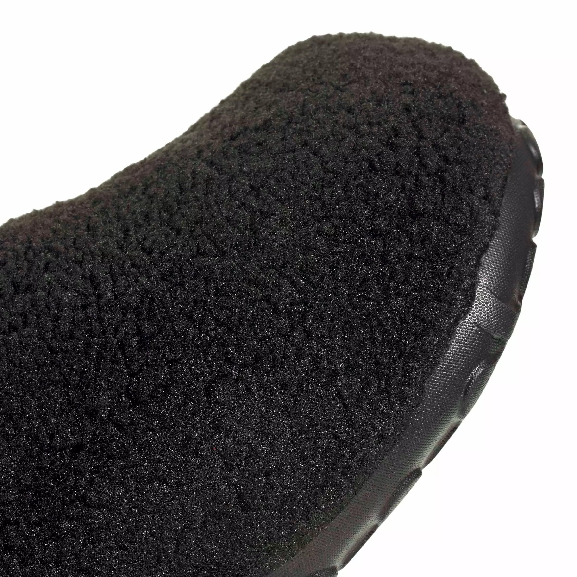 adidas Originals adiFOM Stan Smith Fur "Core Black" Women's Mule - BLACK