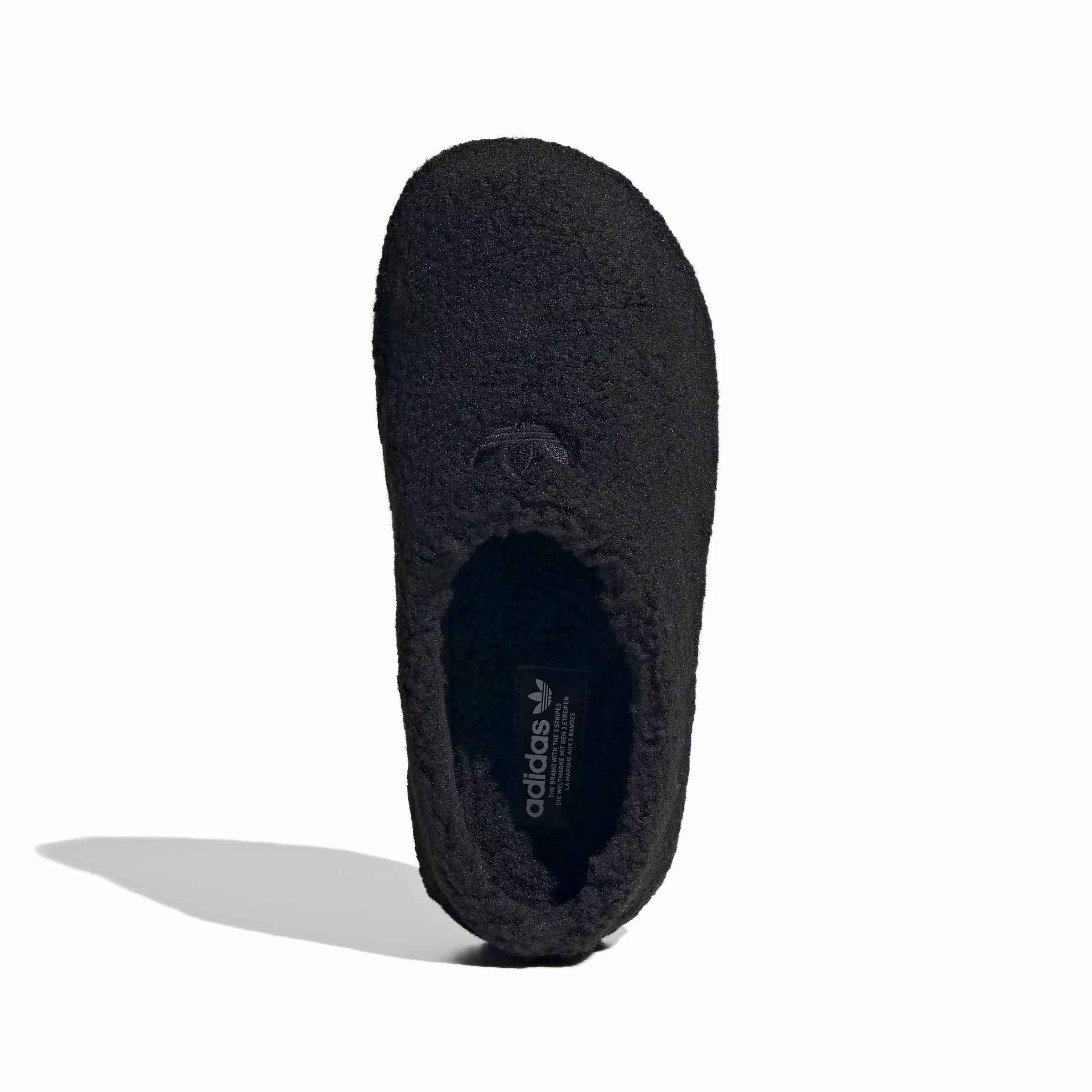 adidas Originals adiFOM Stan Smith Fur "Core Black" Women's Mule - BLACK