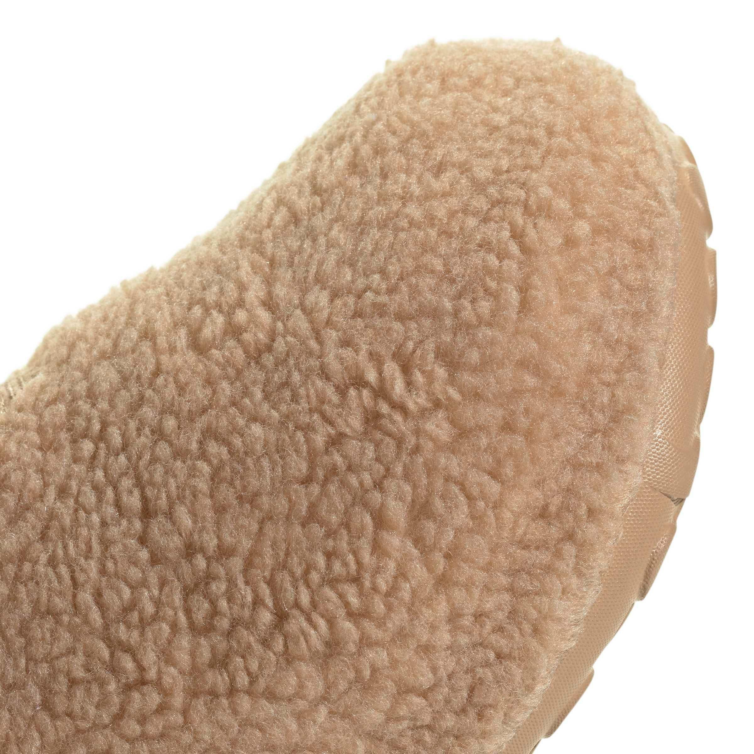 adidas Originals adiFOM Stan Smith Fur "Magic Beige/Alumina" Women's Mule - BEIGE Thumbnail View 8