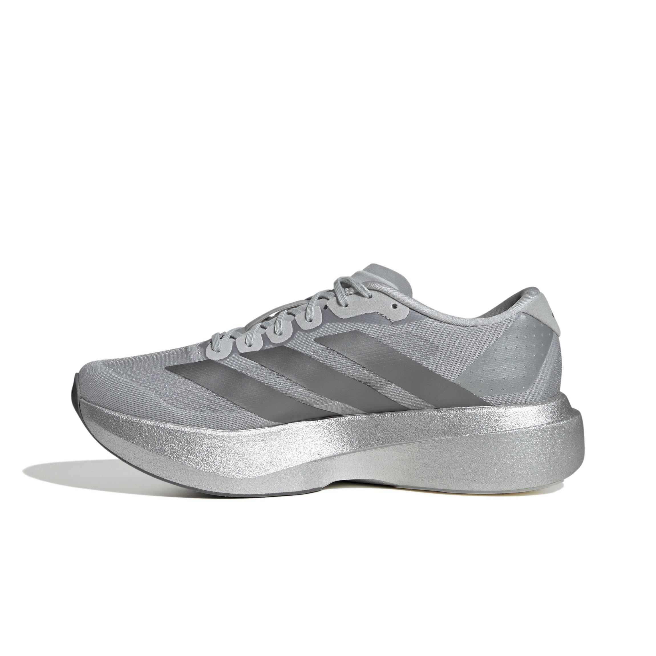 adidas Adizero Evo SL "Silver Metallic/Halo Silver" Men's Running Shoe - SILVER Thumbnail View 2