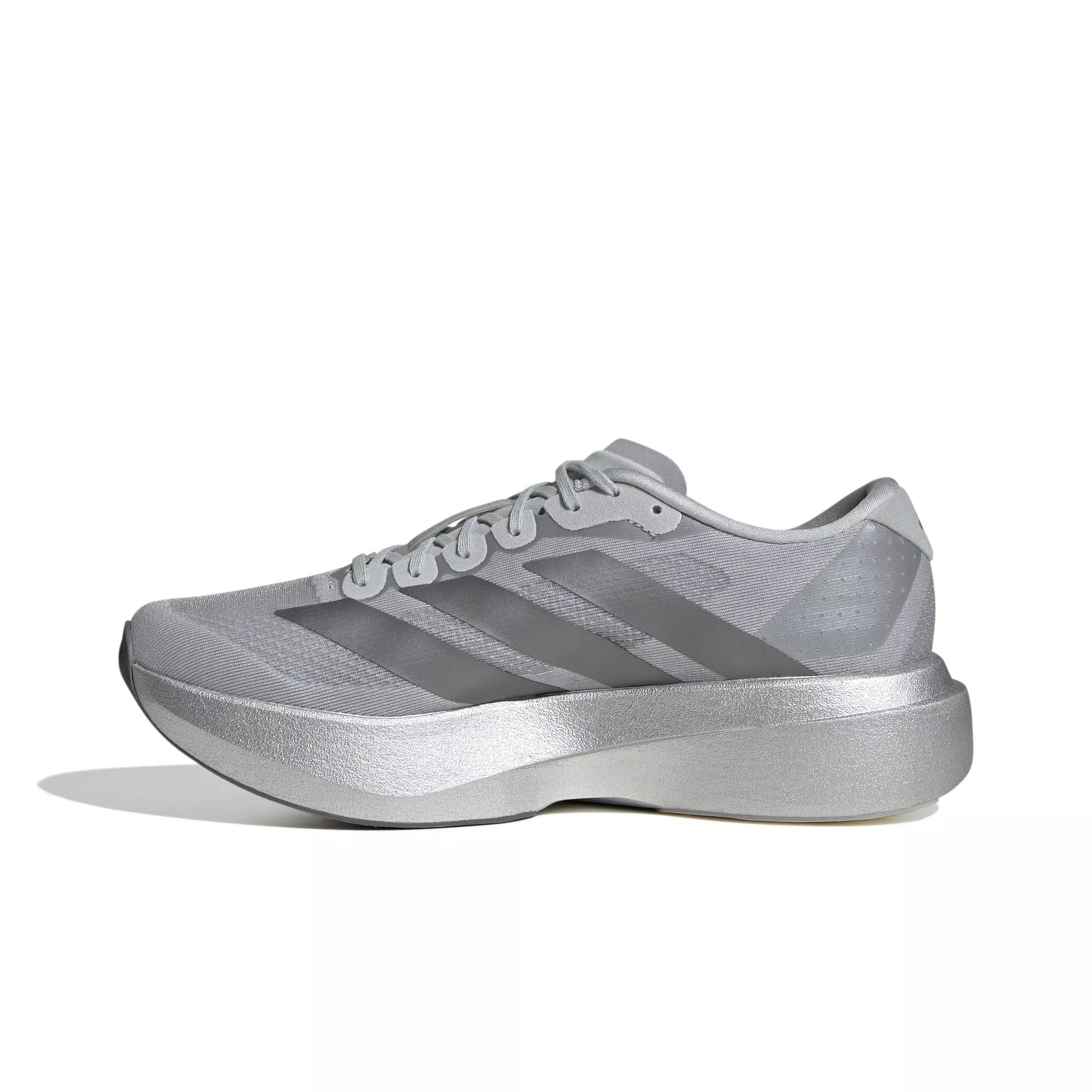 adidas Adizero Evo SL "Silver Metallic/Halo Silver" Men's Running Shoe - SILVER