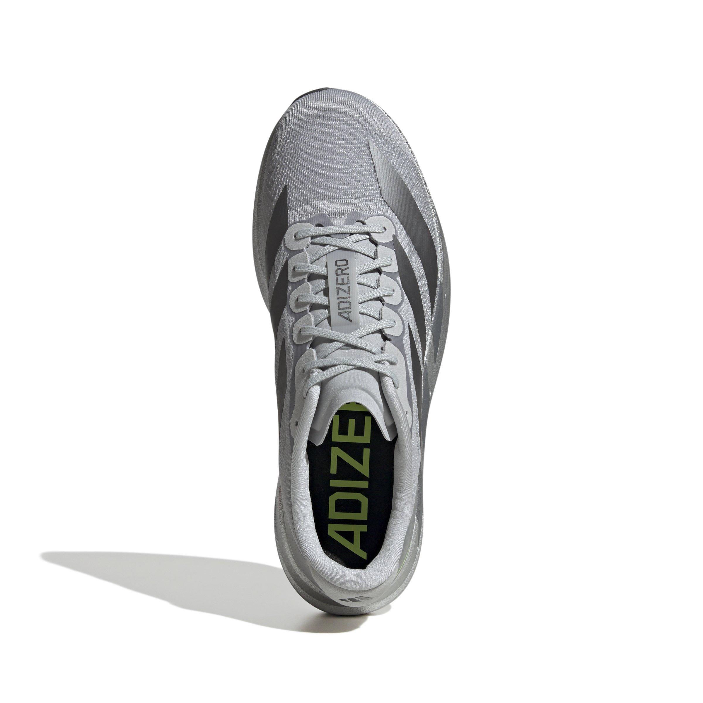 adidas Adizero Evo SL "Silver Metallic/Halo Silver" Men's Running Shoe - SILVER Thumbnail View 7