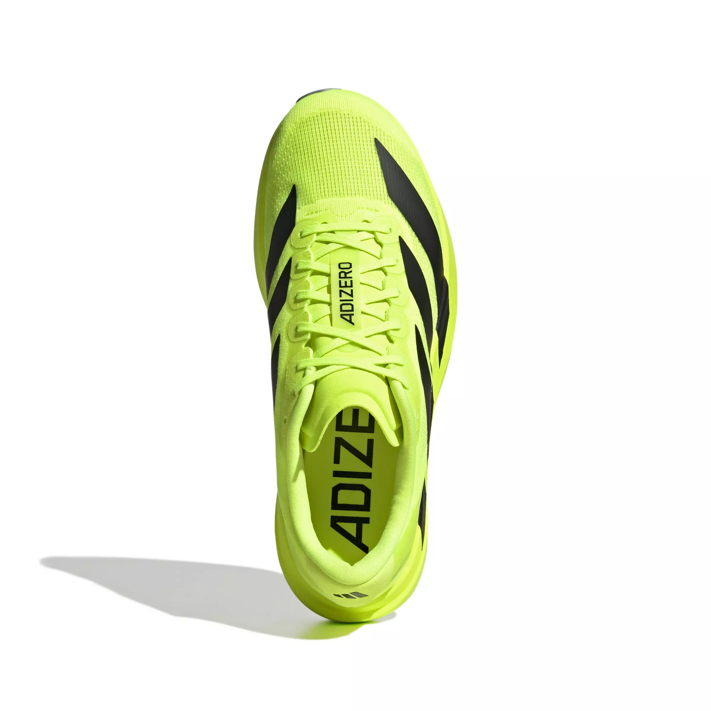 adidas Adizero Evo SL "Lucid Lemon/Core Black/Matte Silver" Men's Running Shoe - YELLOW/BLACK