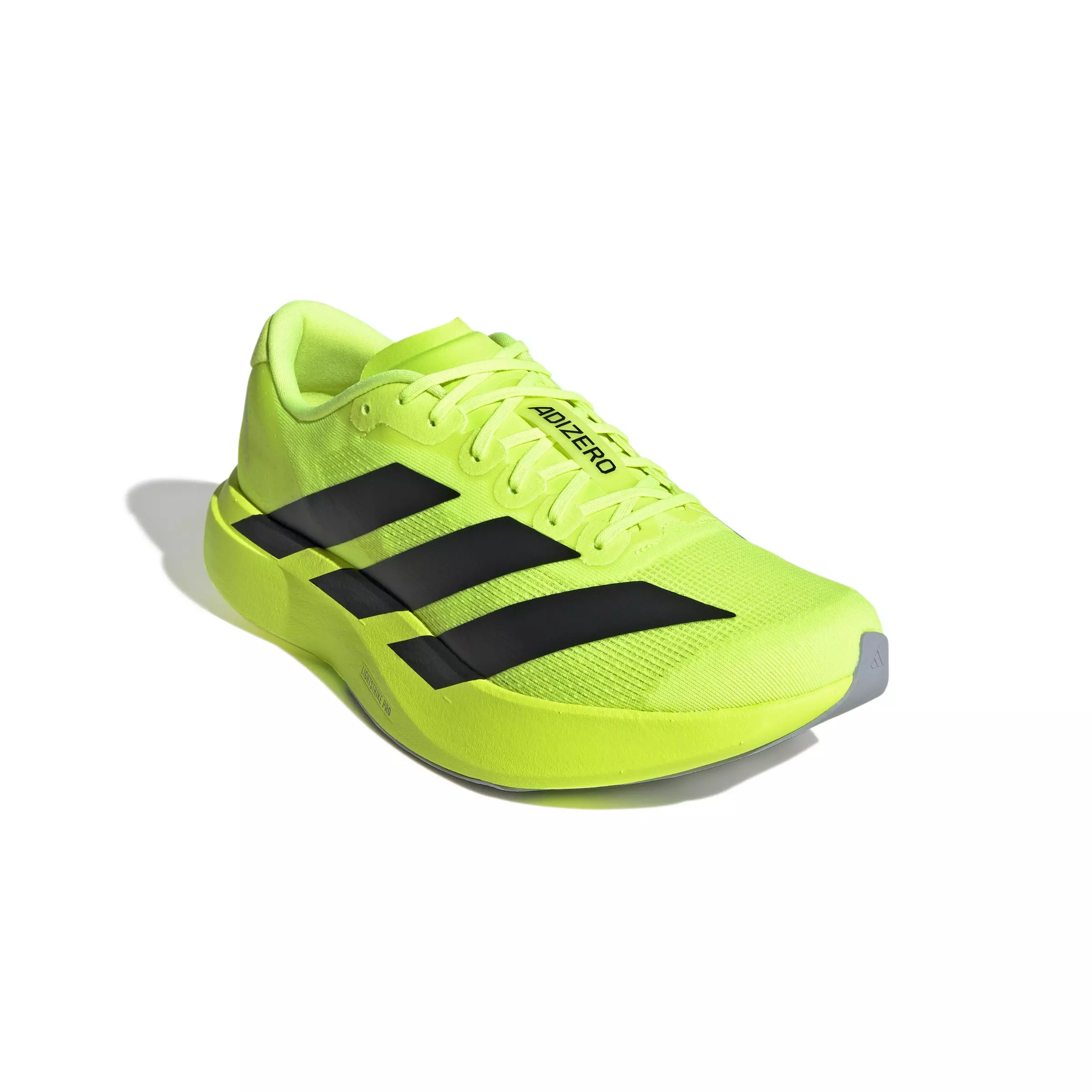 adidas Adizero Evo SL "Lucid Lemon/Core Black/Matte Silver" Men's Running Shoe - YELLOW/BLACK