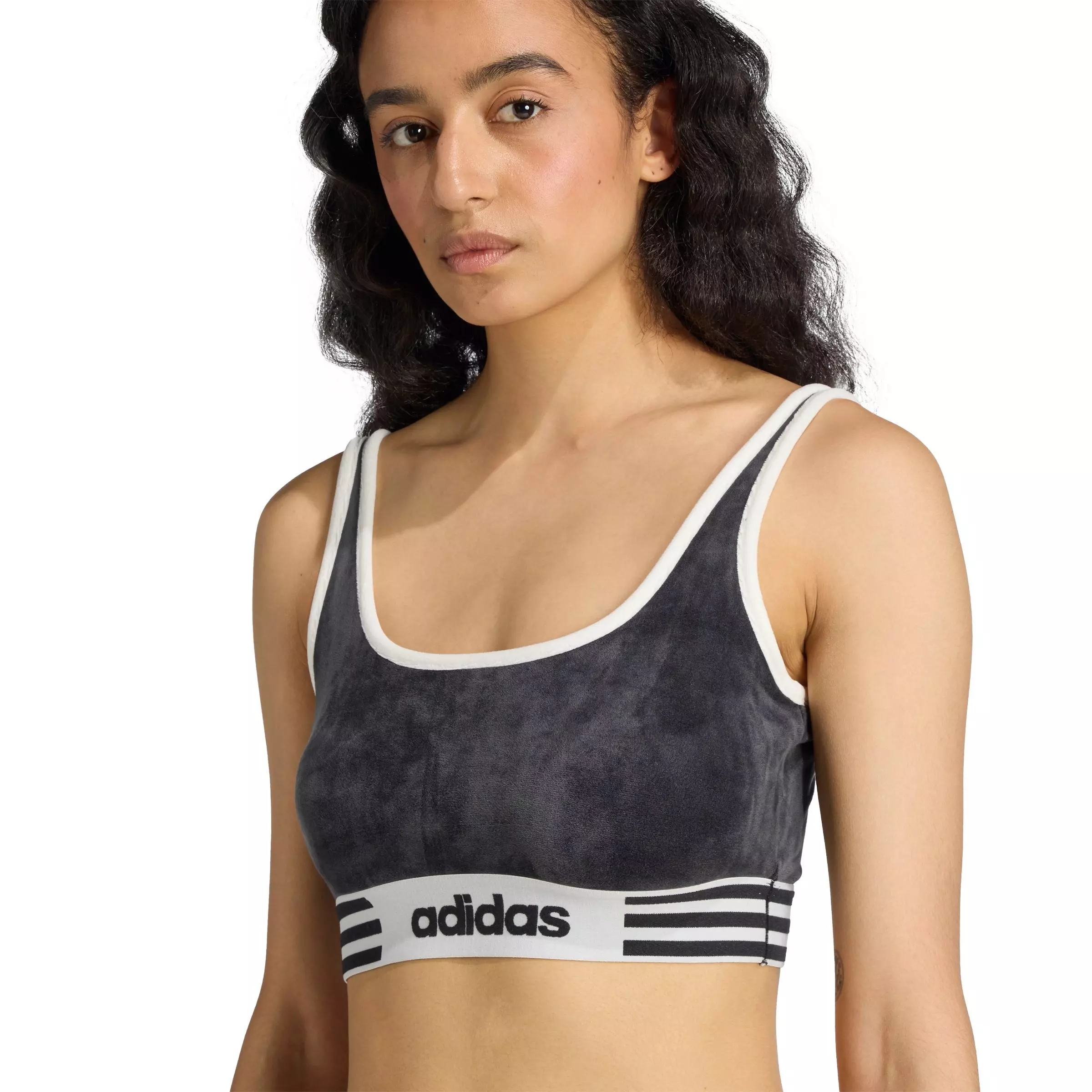 adidas Women's Winterized Bra Top - BLACK