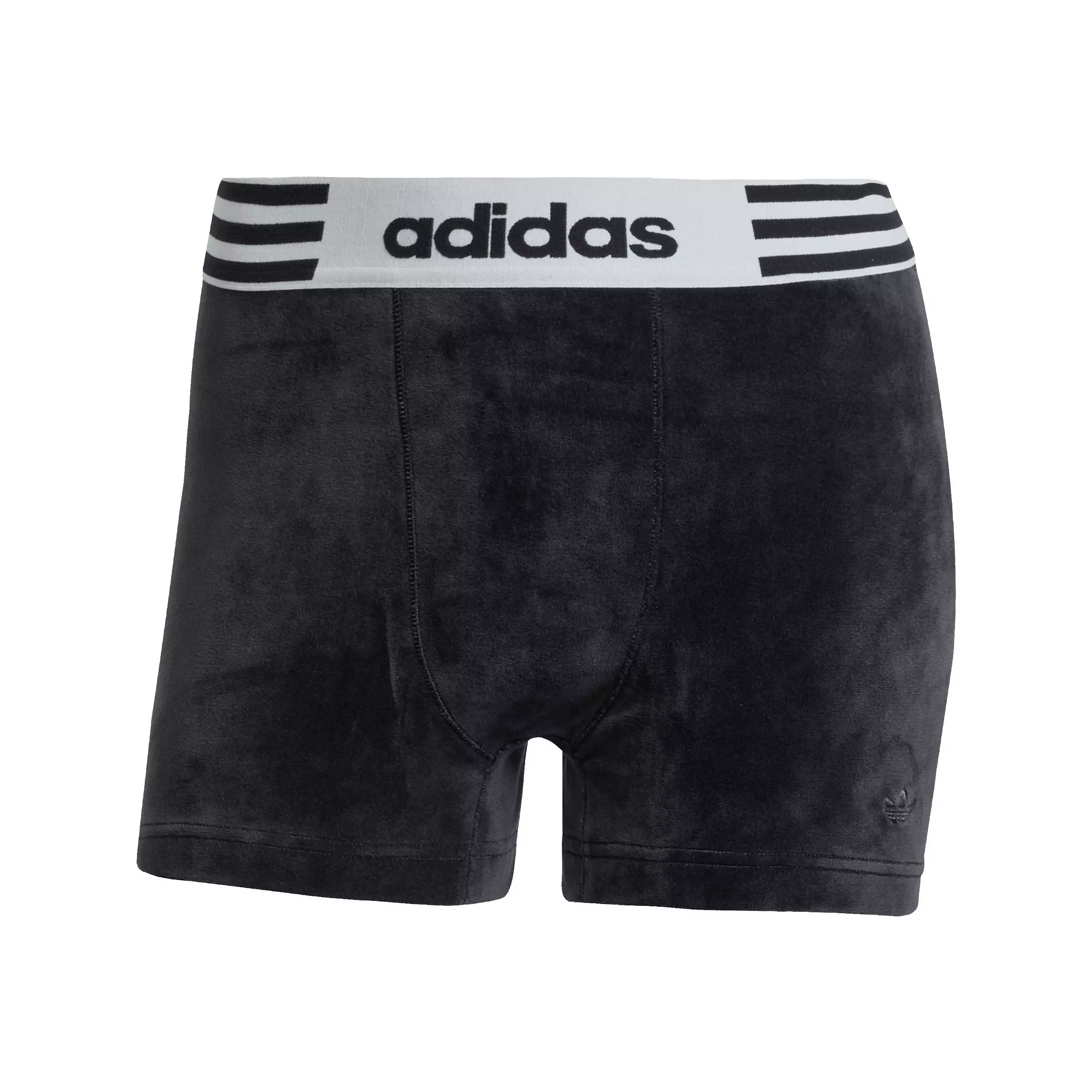 adidas Originals Women's Winterized Booty Shorts - BLACK
