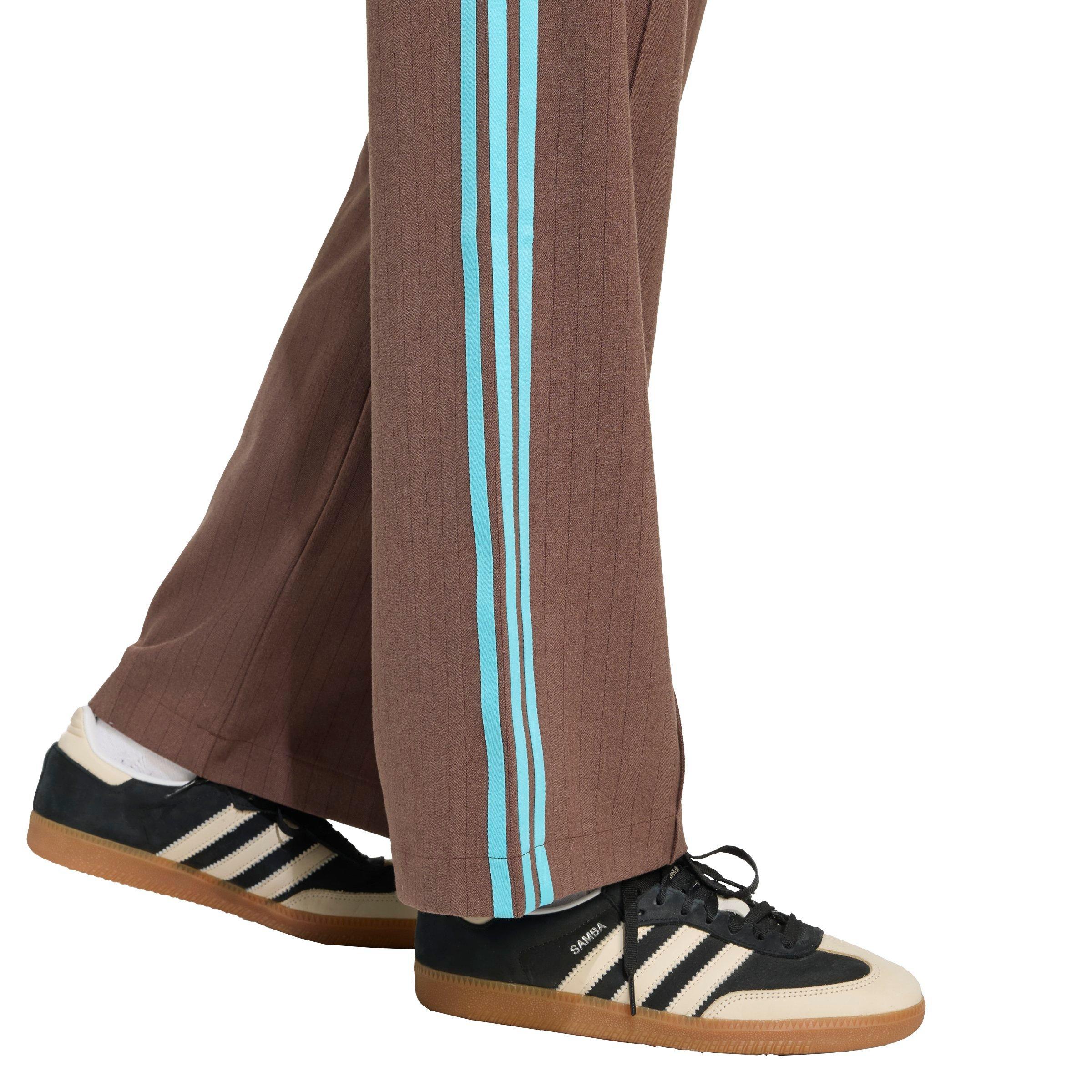 adidas Originals Women's Tailored Pants - BROWN Thumbnail View 4