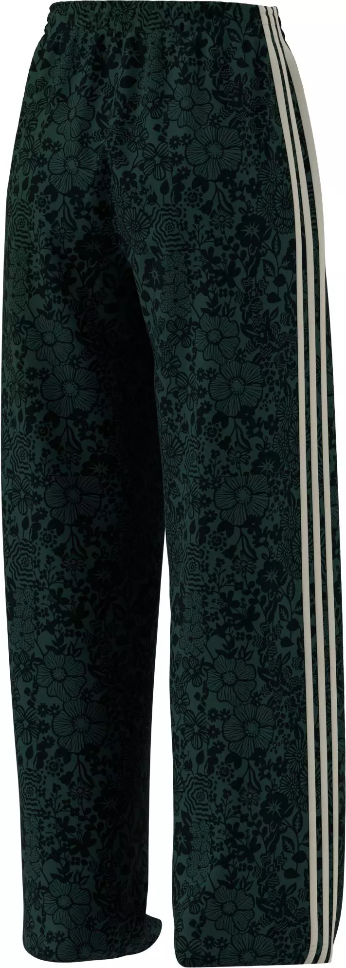adidas Originals Women's Liberty London Debossed Velvet Track Pants - GREEN