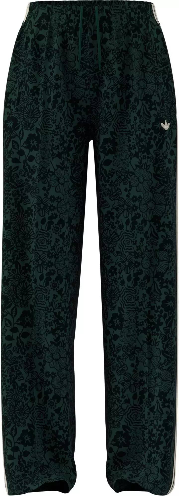 adidas Originals Women's Liberty London Debossed Velvet Track Pants - GREEN