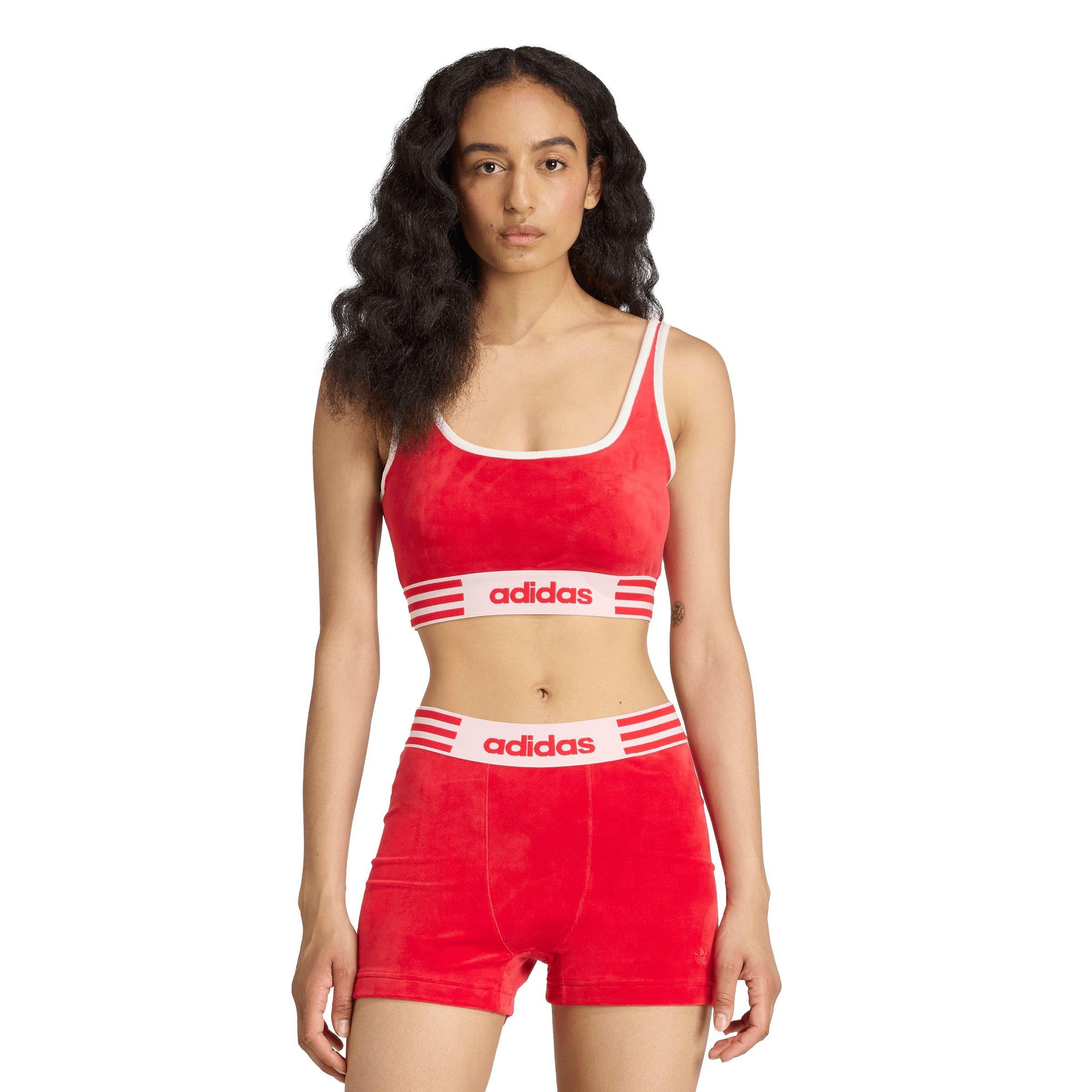 adidas Women's Winterized Bra Top-Red - RED Thumbnail View 1