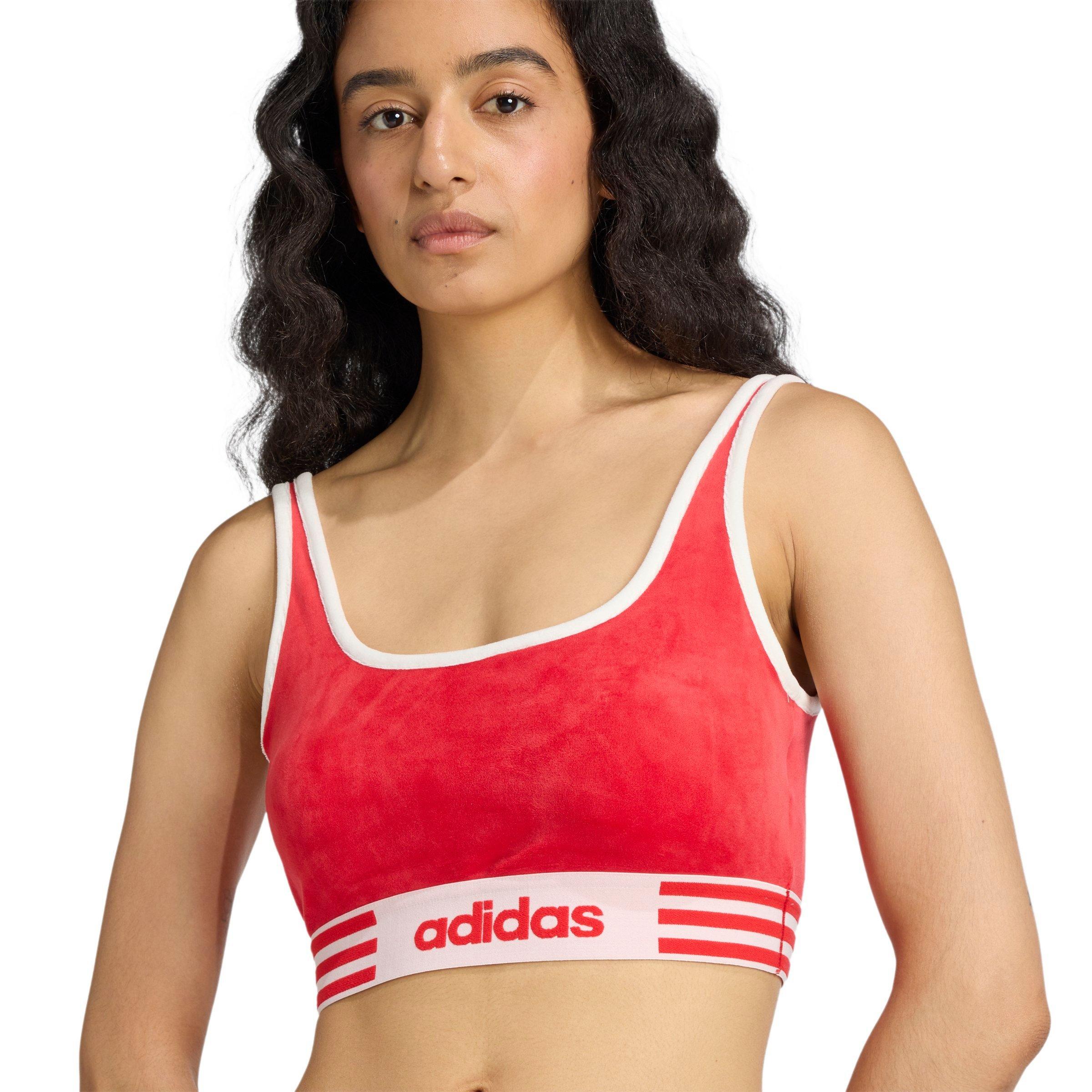 adidas Women's Winterized Bra Top-Red - RED Thumbnail View 3