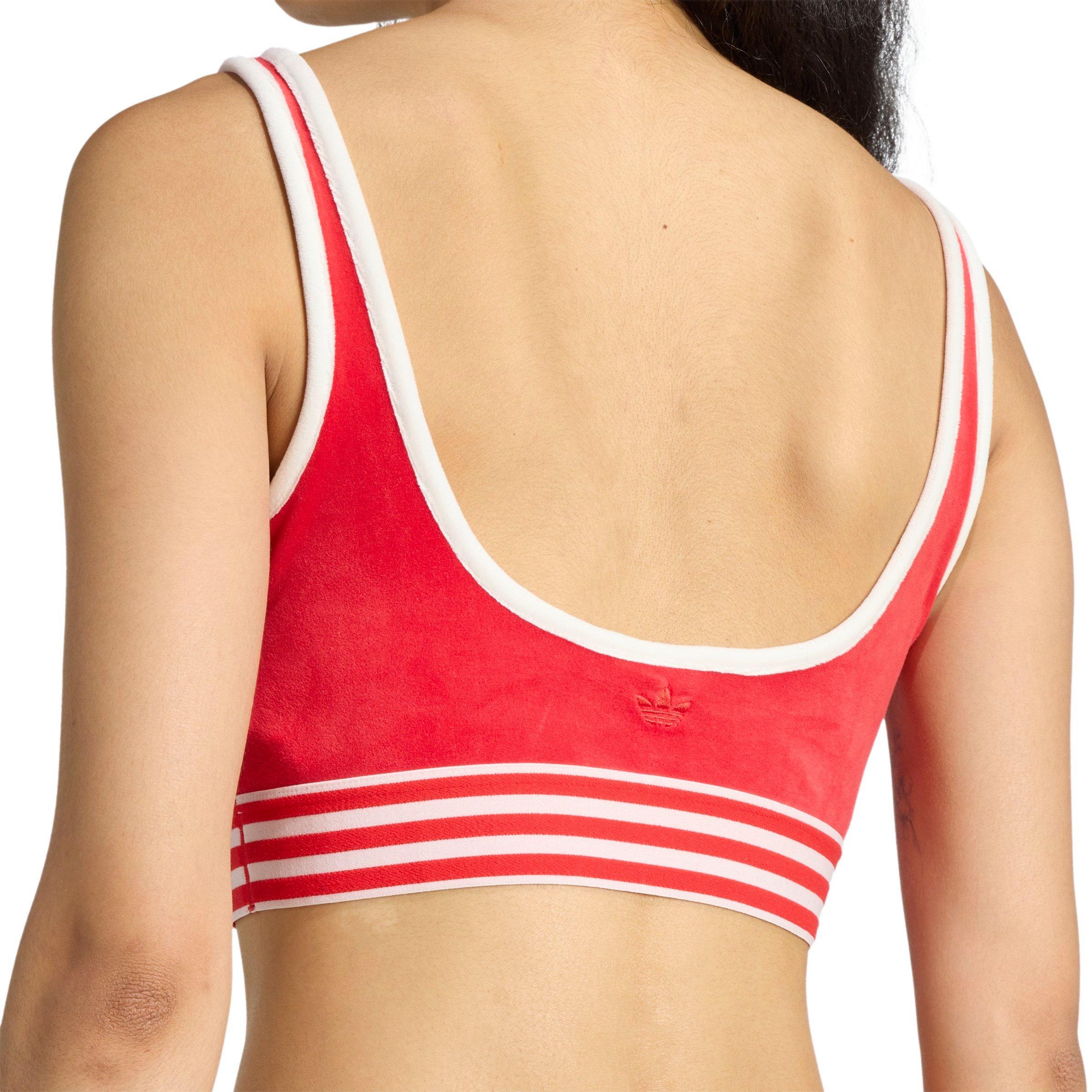 adidas Women's Winterized Bra Top-Red - RED Thumbnail View 4