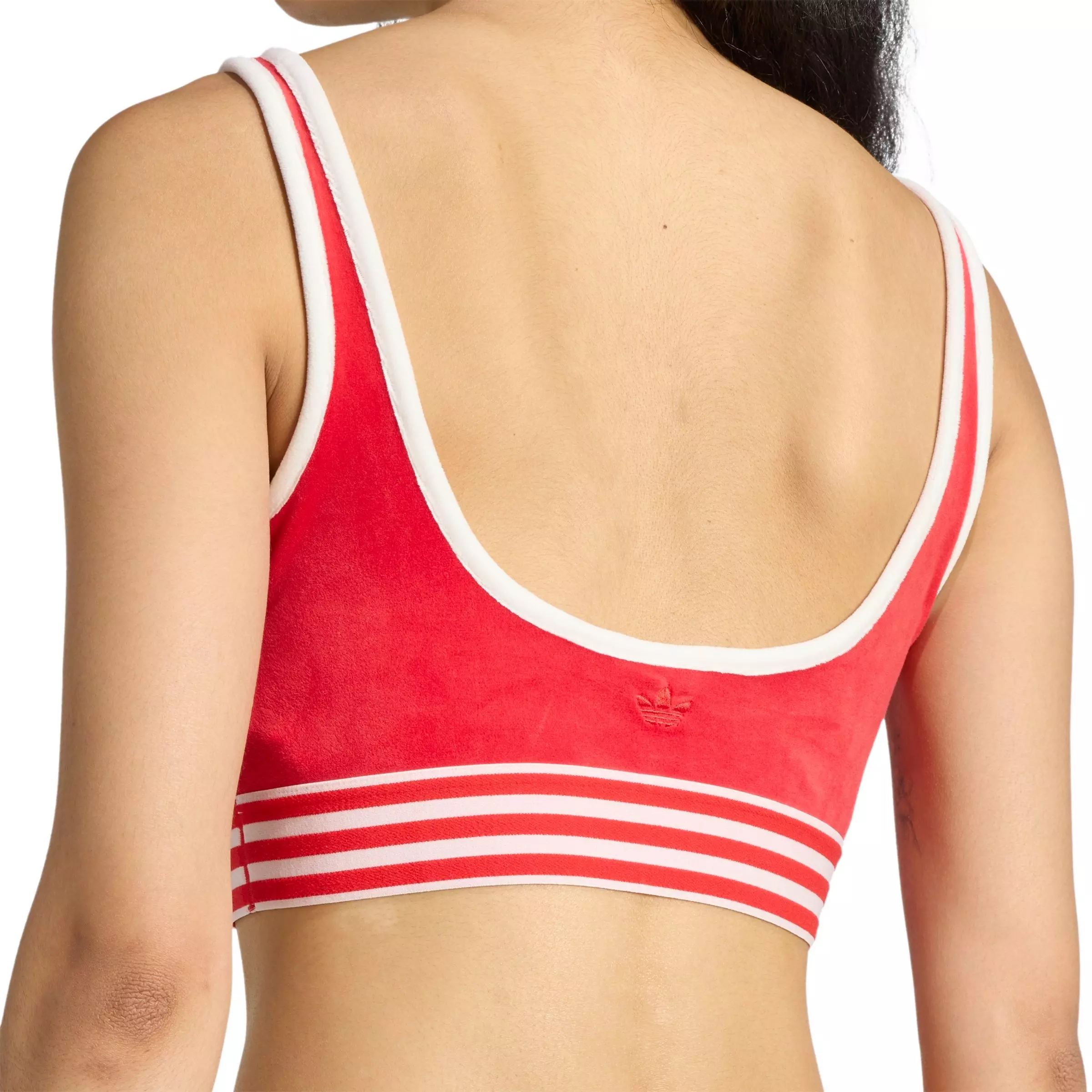 adidas Women's Winterized Bra Top-Red - RED