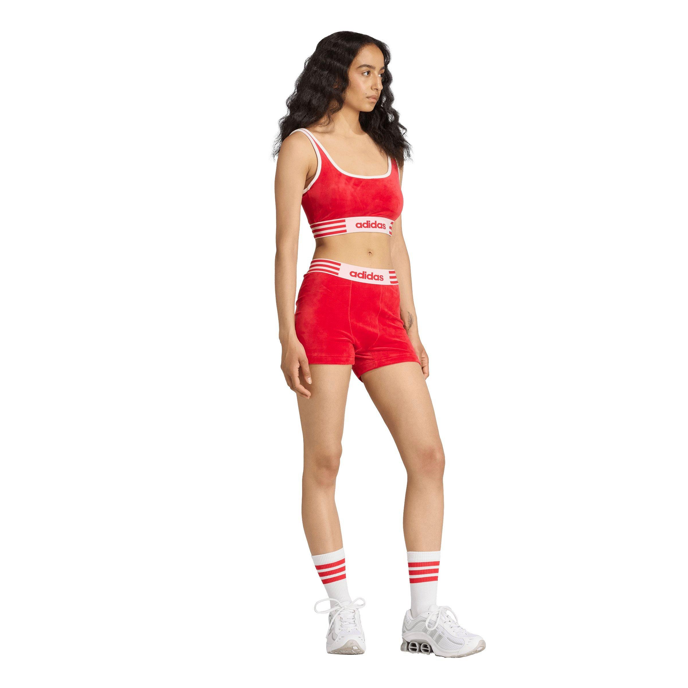 adidas Women's Winterized Bra Top-Red - RED Thumbnail View 5