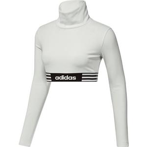 adidas Women's Winterized Long-Sleeve Crop Tee
