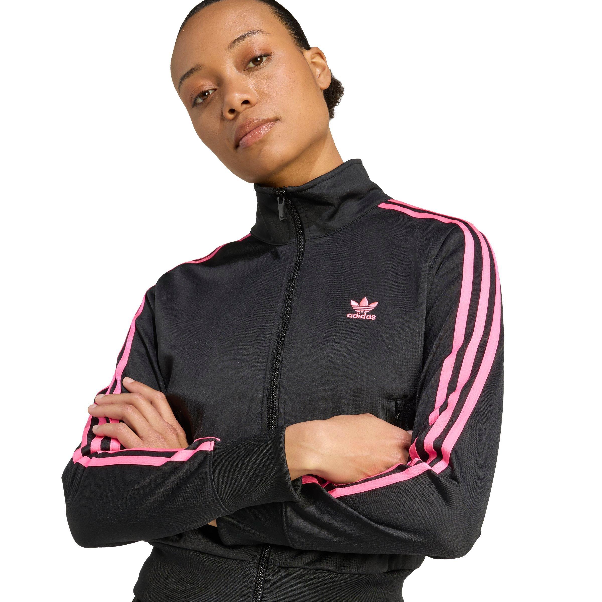 adidas Originals Women's Adicolor Classics Firebird Track Jacket - BLACK Thumbnail View 4