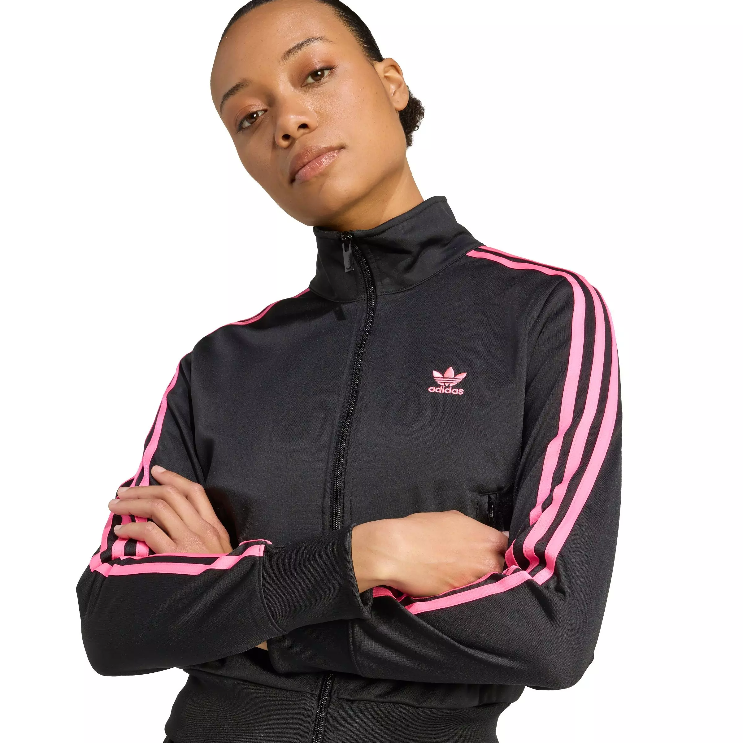 adidas Originals Women's Adicolor Classics Firebird Track Jacket - BLACK